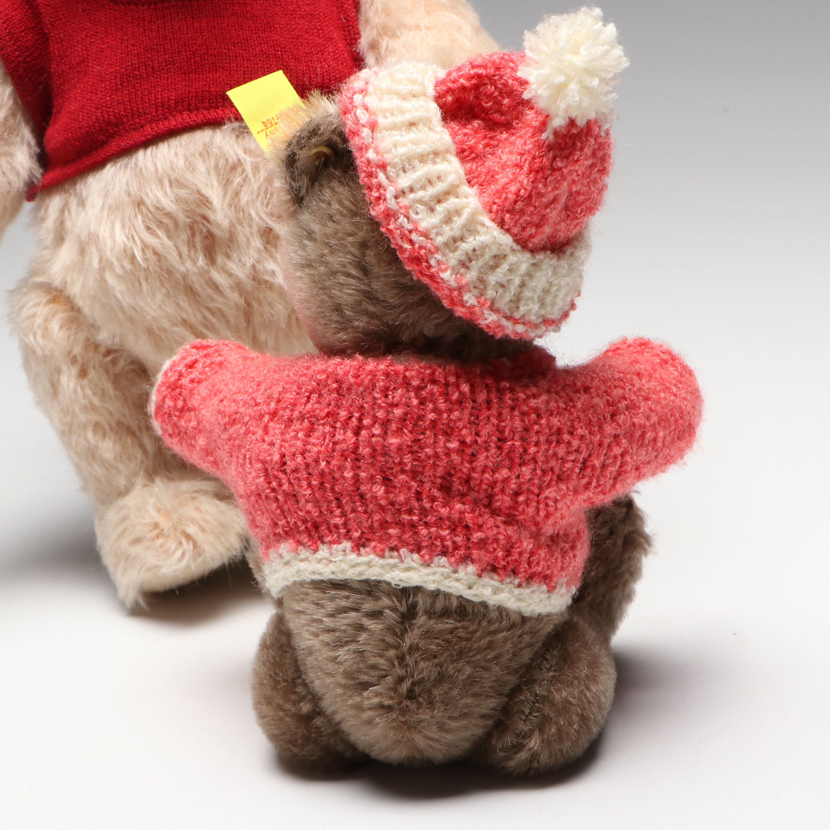 Steiff Jointed Winnie-the-Pooh and Other Mohair Teddy Bear