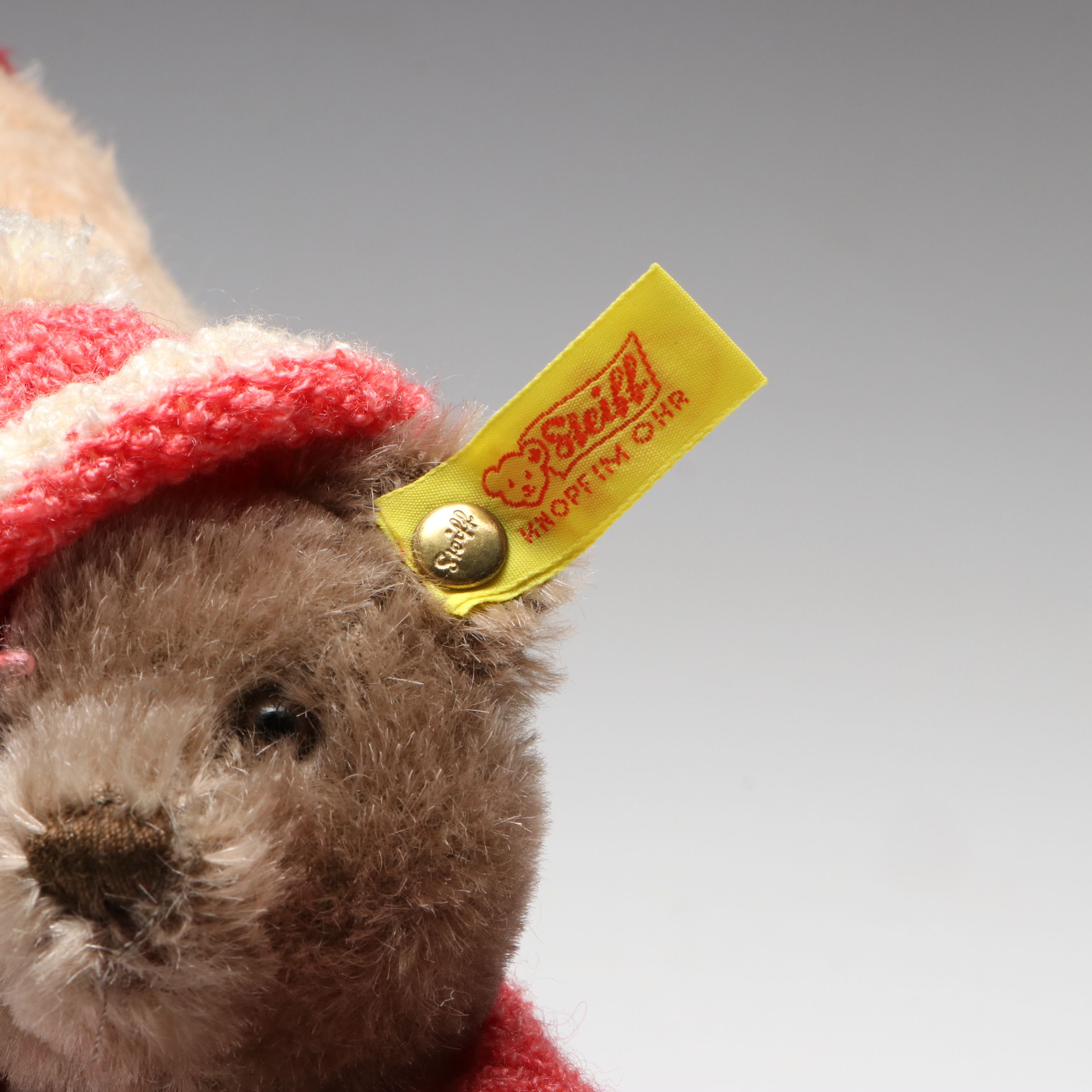 Steiff Jointed Winnie-the-Pooh and Other Mohair Teddy Bear