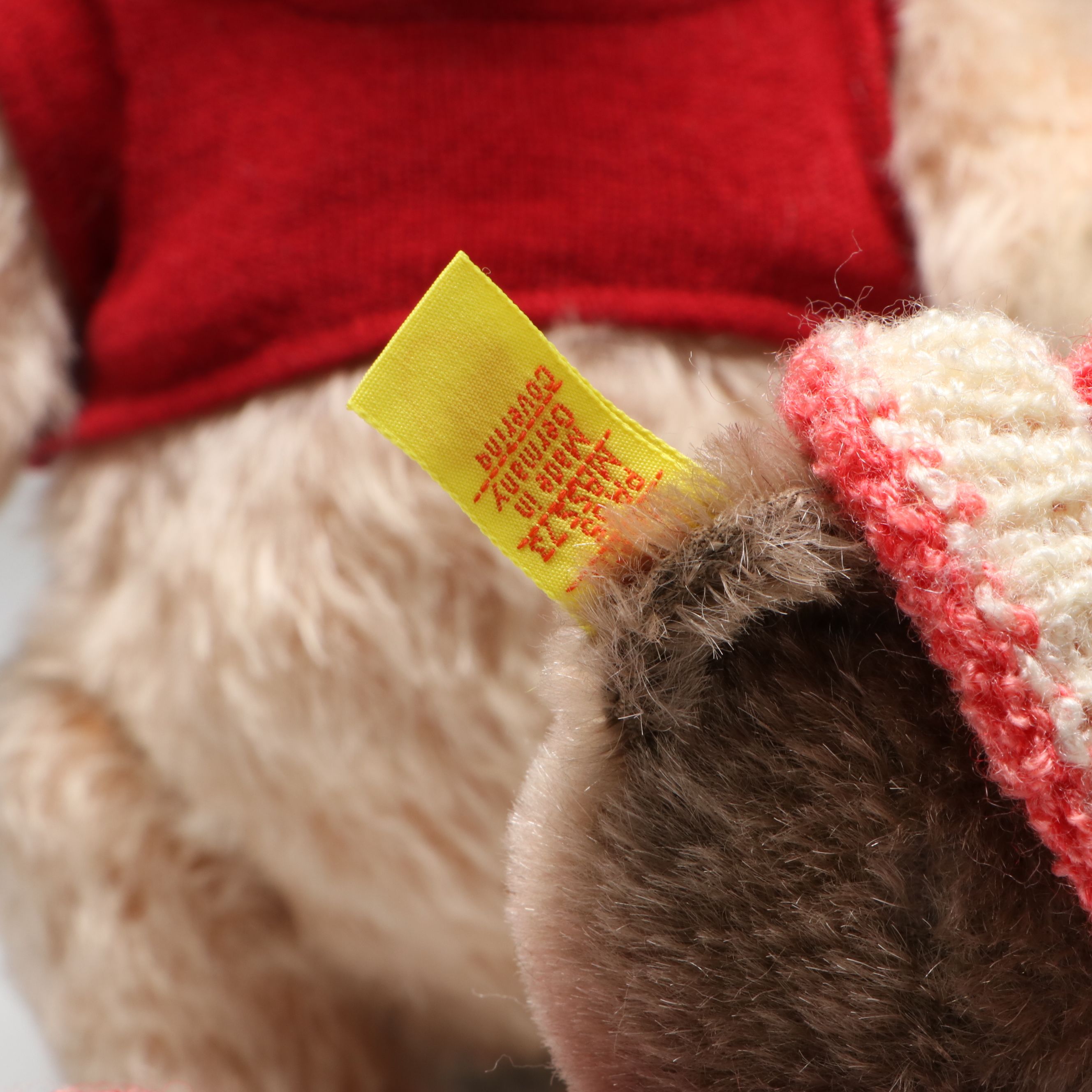 Steiff Jointed Winnie-the-Pooh and Other Mohair Teddy Bear