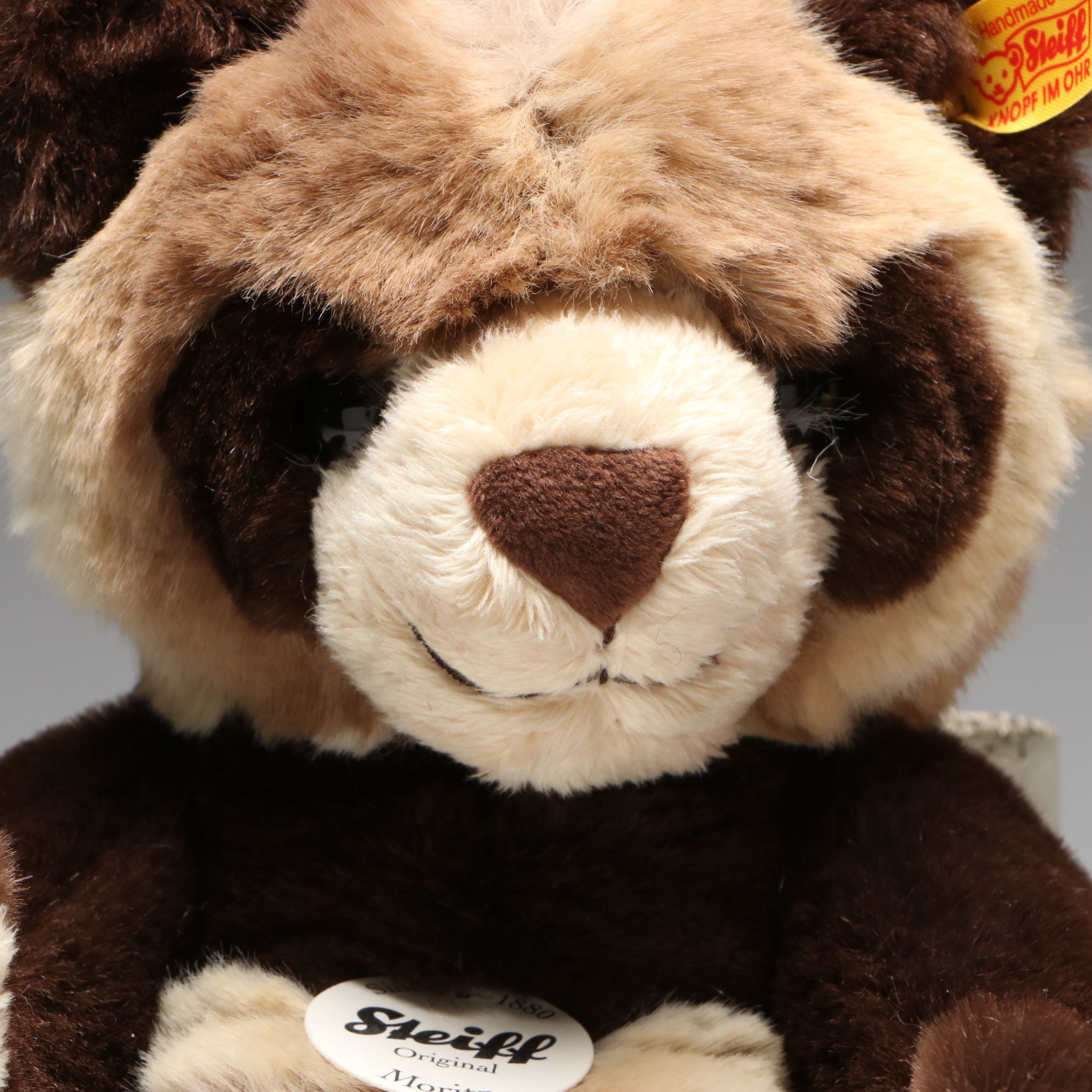 Hermann Wind-Up Special Edition Clown Teddy with Steiff "Moritz" Panda Bear