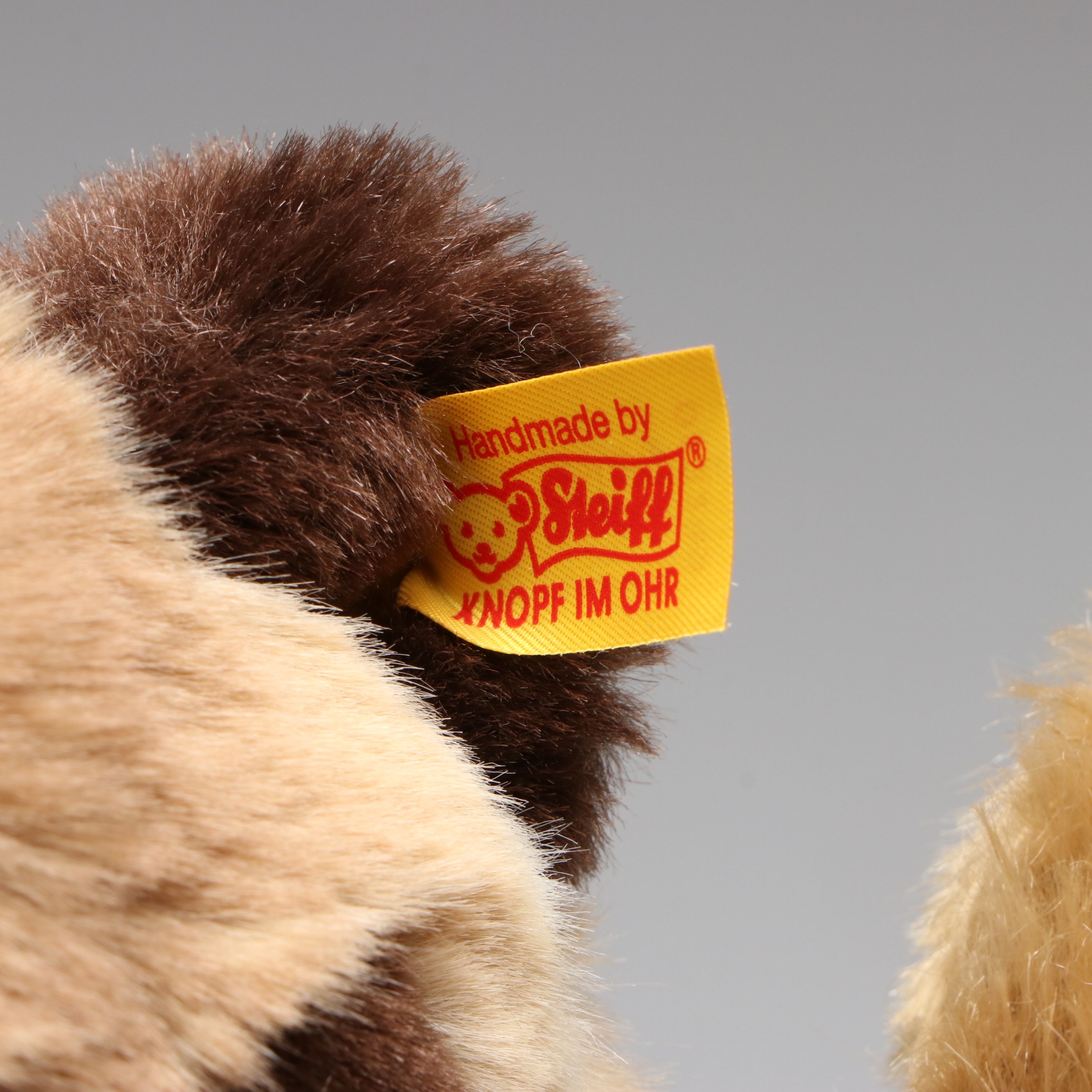 Hermann Wind-Up Special Edition Clown Teddy with Steiff "Moritz" Panda Bear