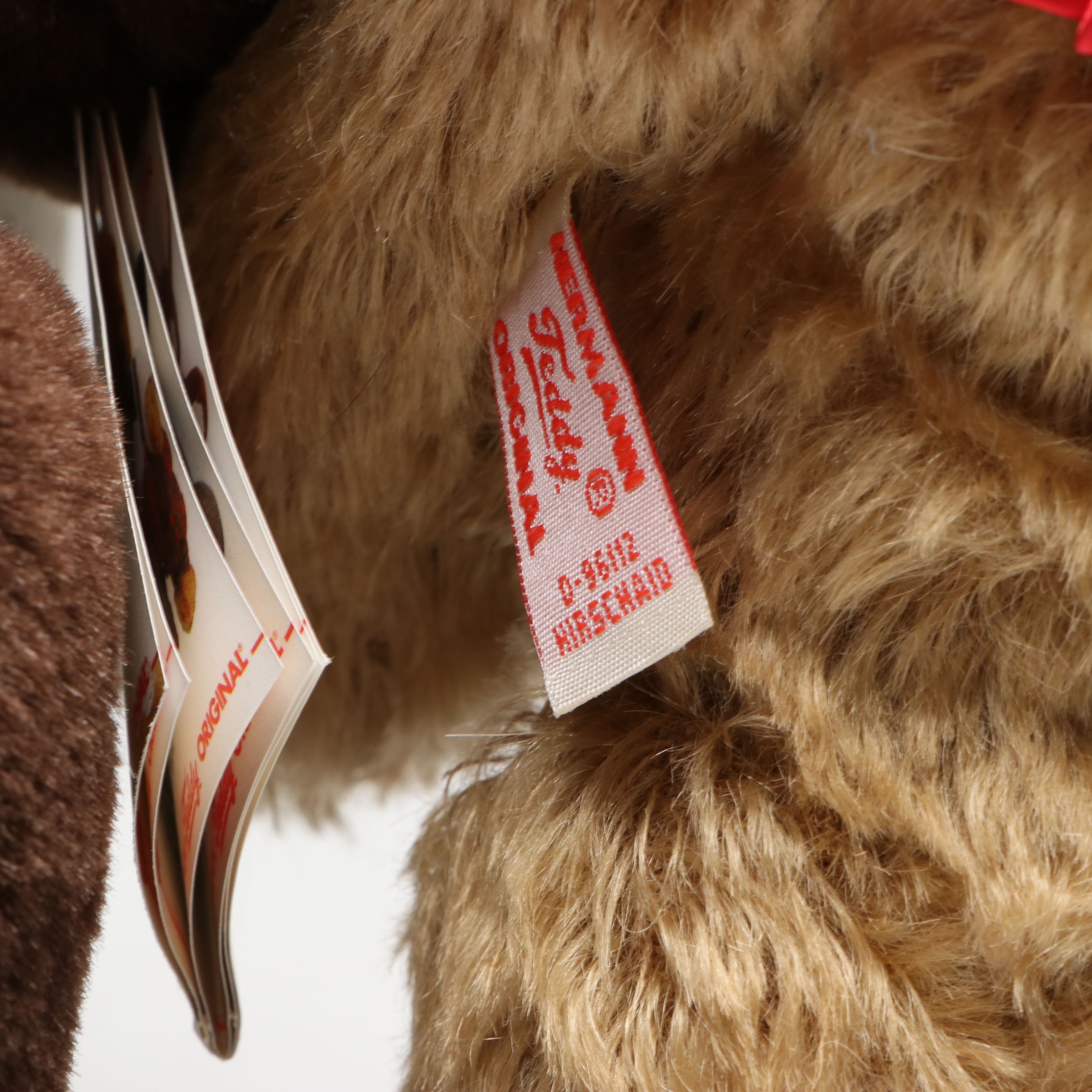 Hermann Wind-Up Special Edition Clown Teddy with Steiff "Moritz" Panda Bear