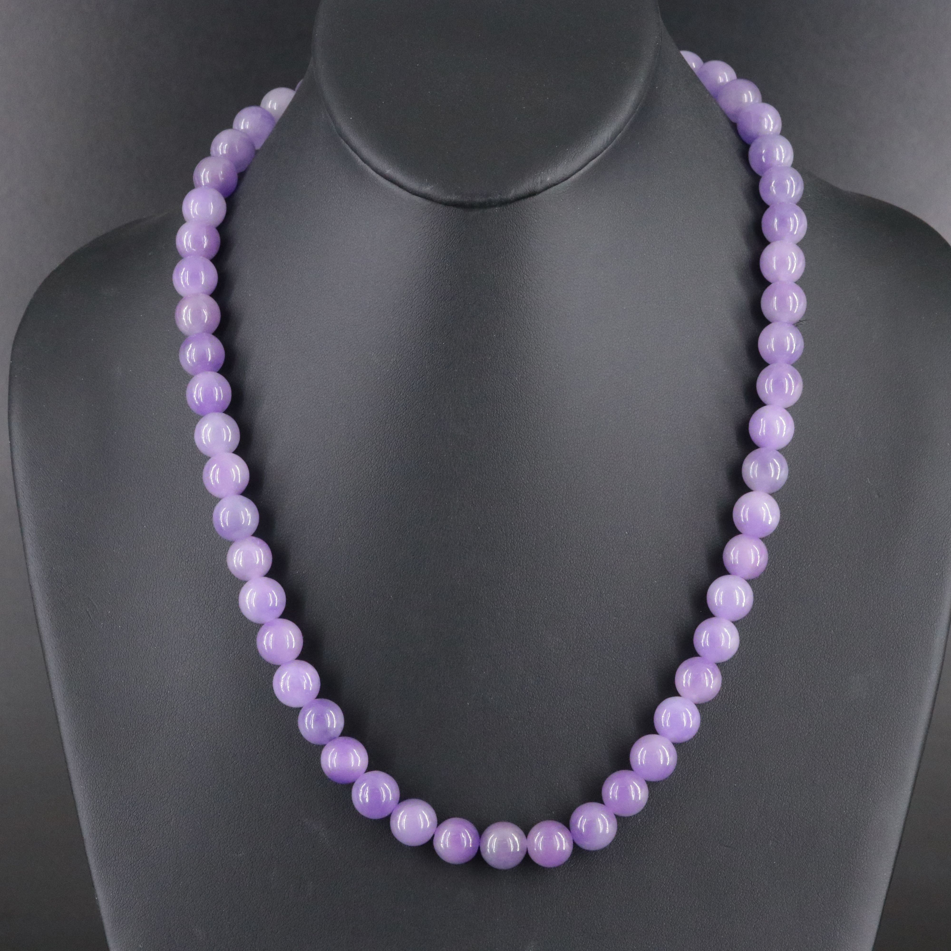 Jadeite Bead Necklace