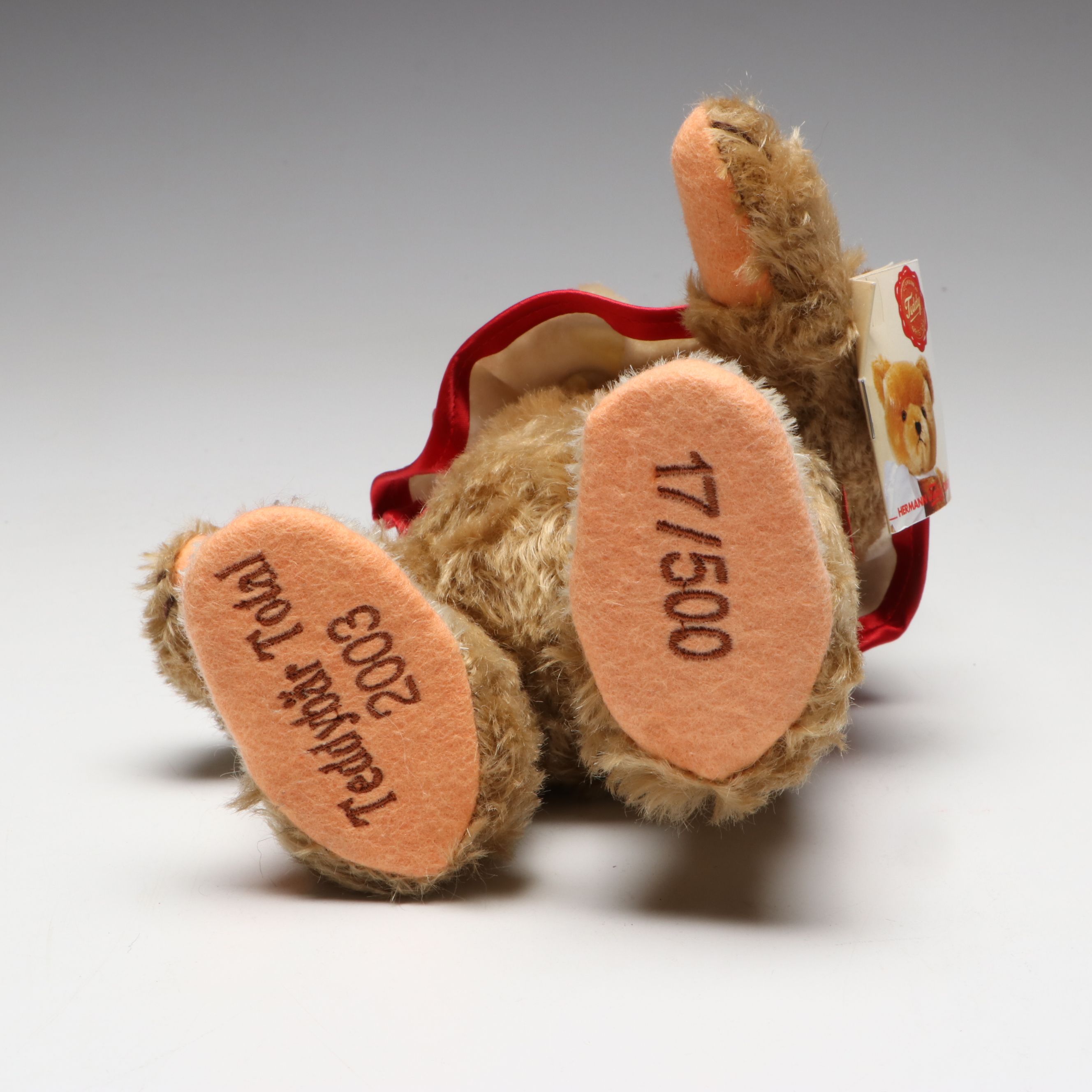 Hermann Wind-Up Special Edition Clown Teddy with Steiff "Moritz" Panda Bear