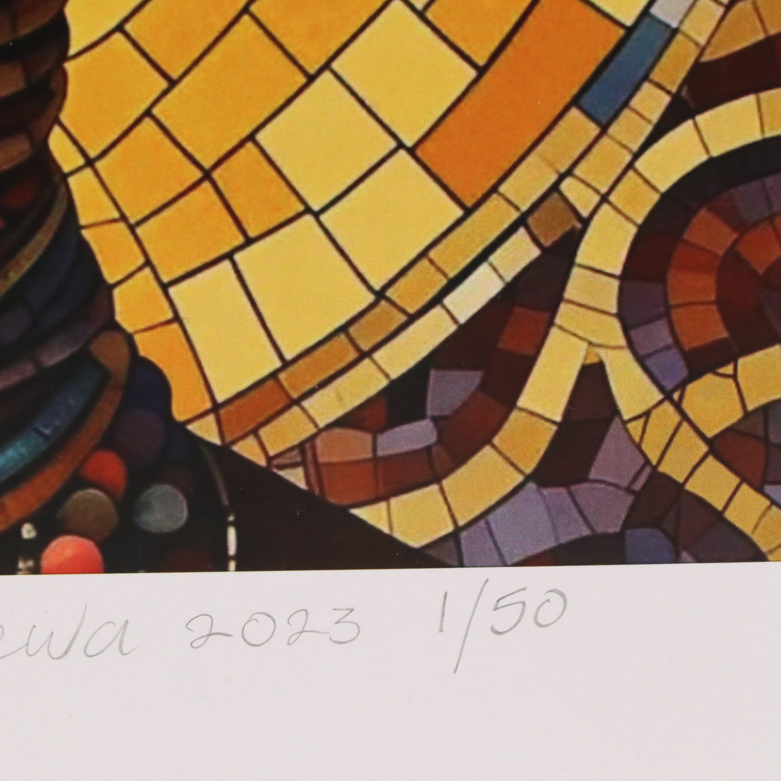 Abiola Idowu Digital Print "Orekelawa," 2023