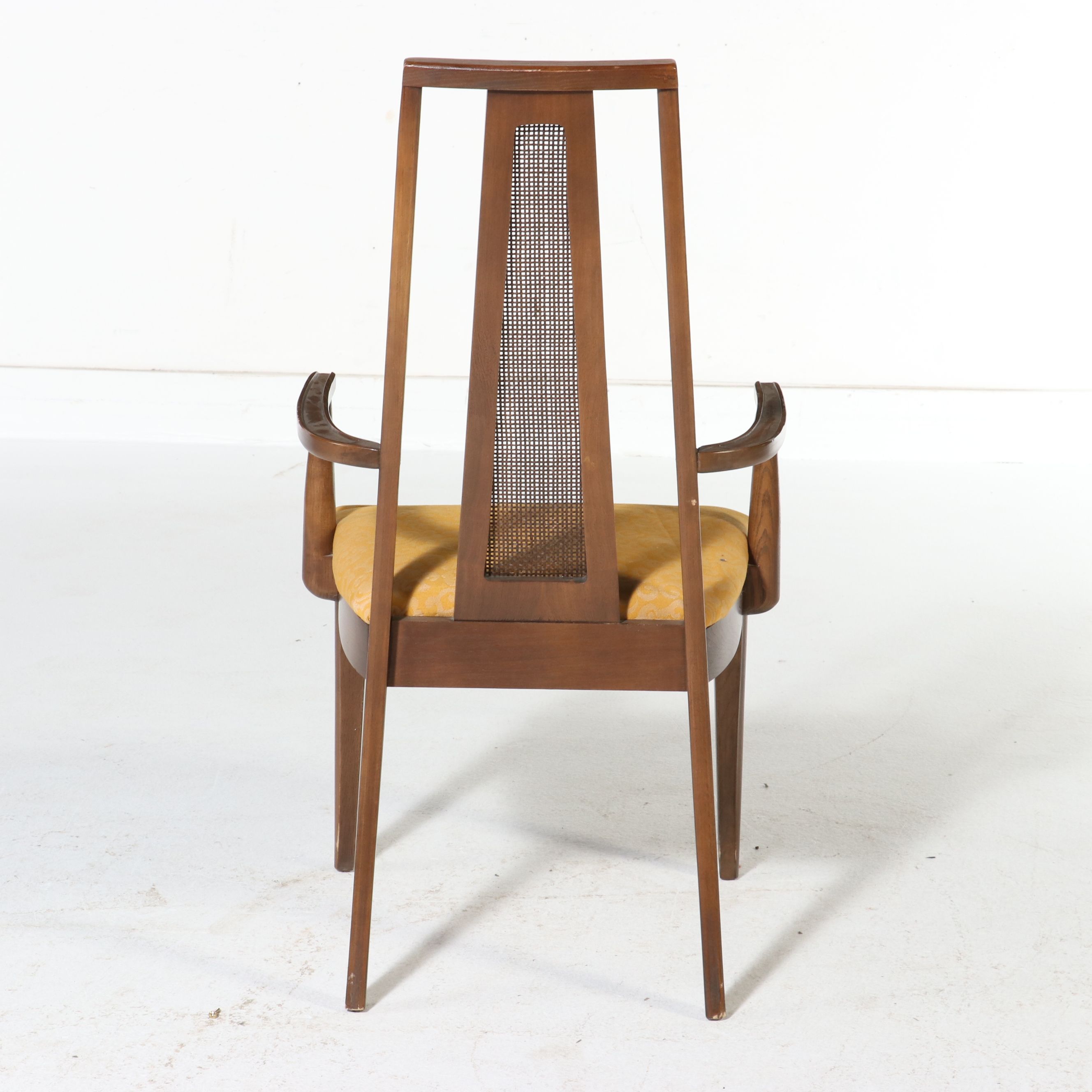 Seven Piece Mid Century Modern Dining Set with Lenoir Chair Company Chairs