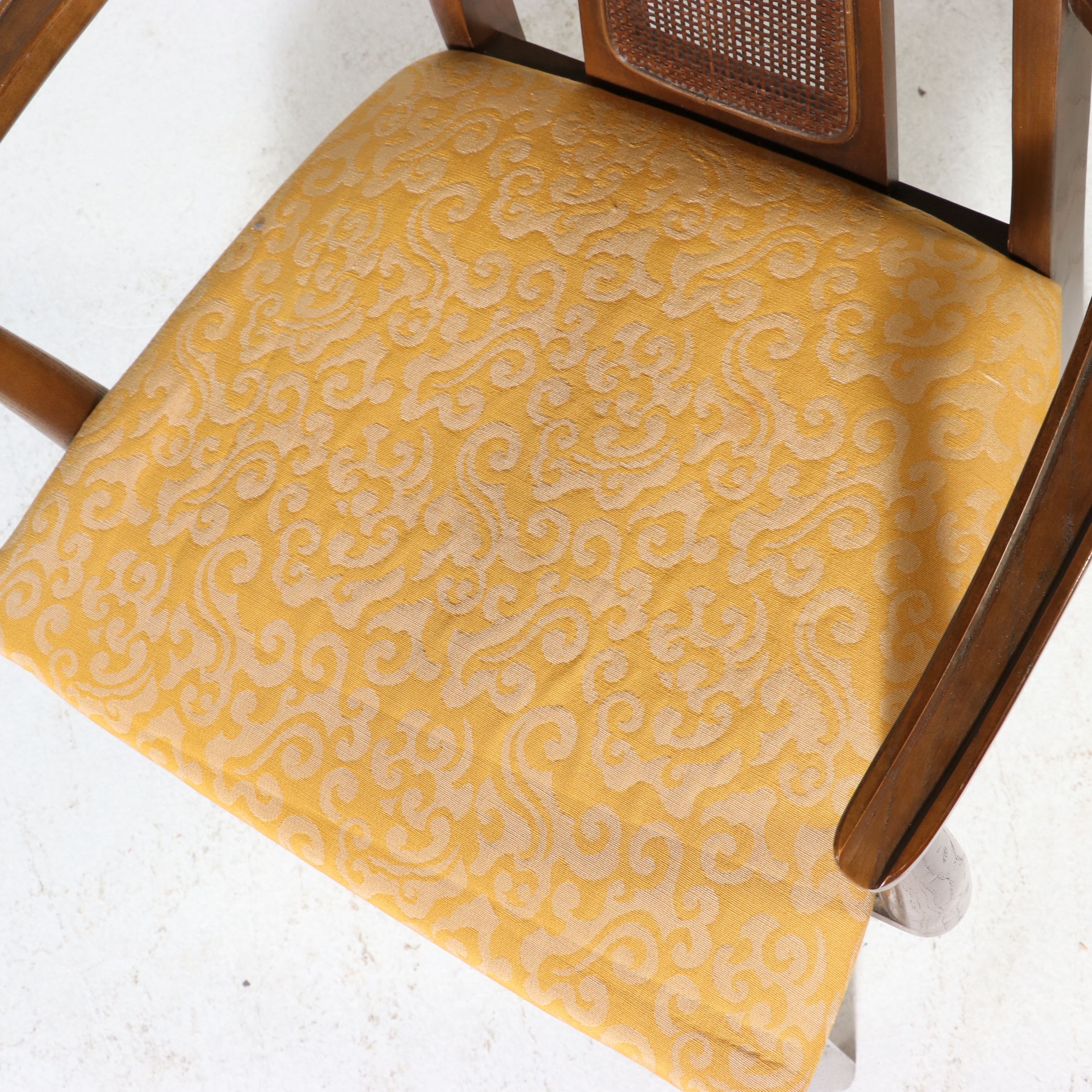 Seven Piece Mid Century Modern Dining Set with Lenoir Chair Company Chairs