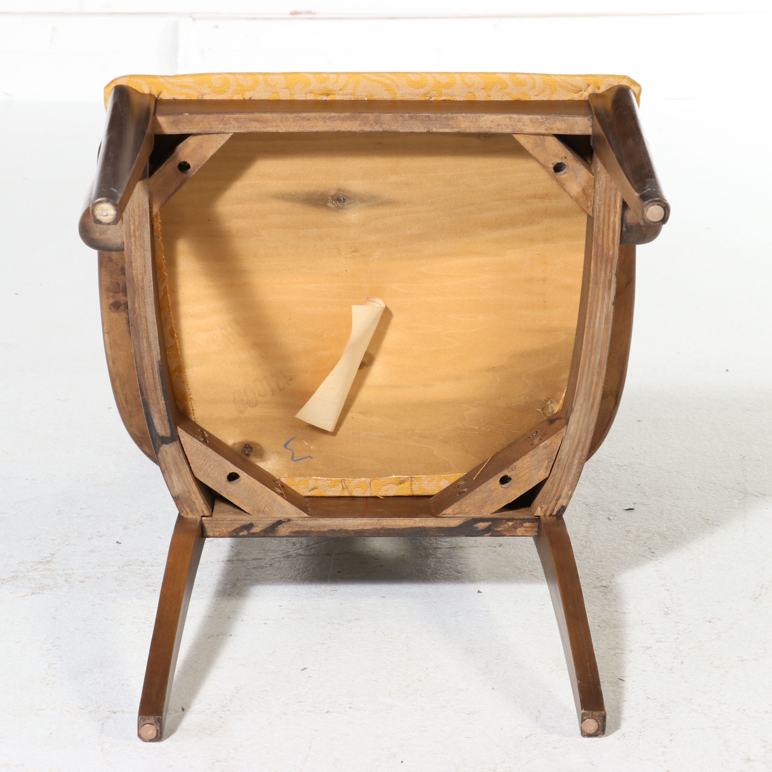 Seven Piece Mid Century Modern Dining Set with Lenoir Chair Company Chairs