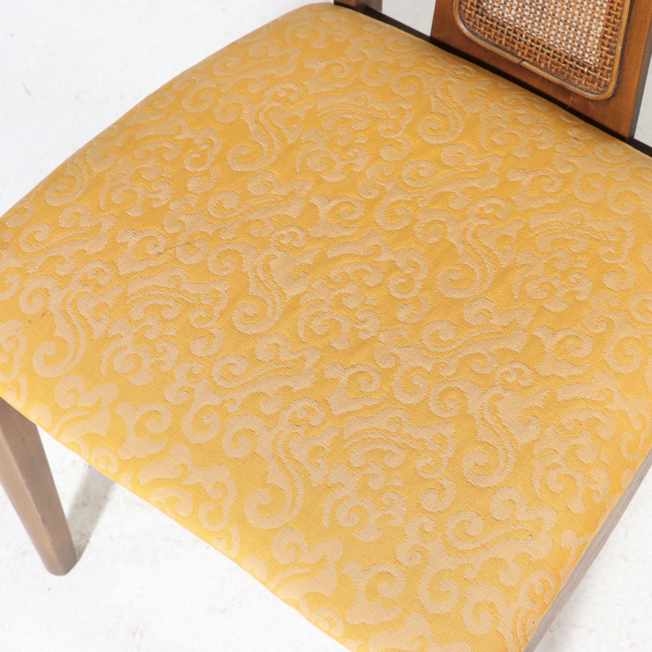 Seven Piece Mid Century Modern Dining Set with Lenoir Chair Company Chairs