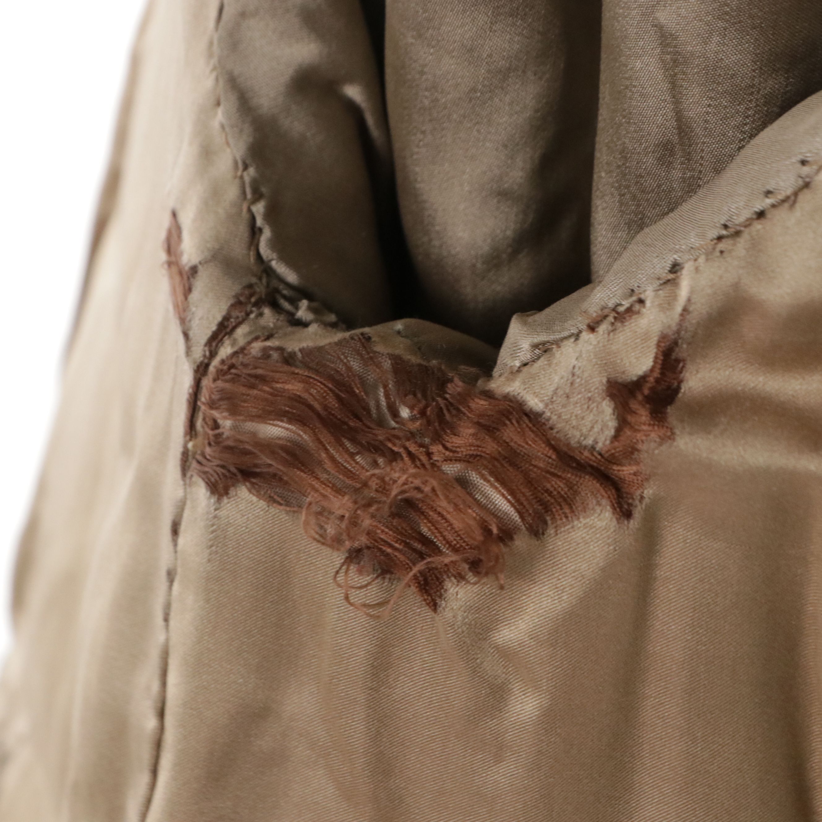 Pastel Mink Fur Button-Front Jacket