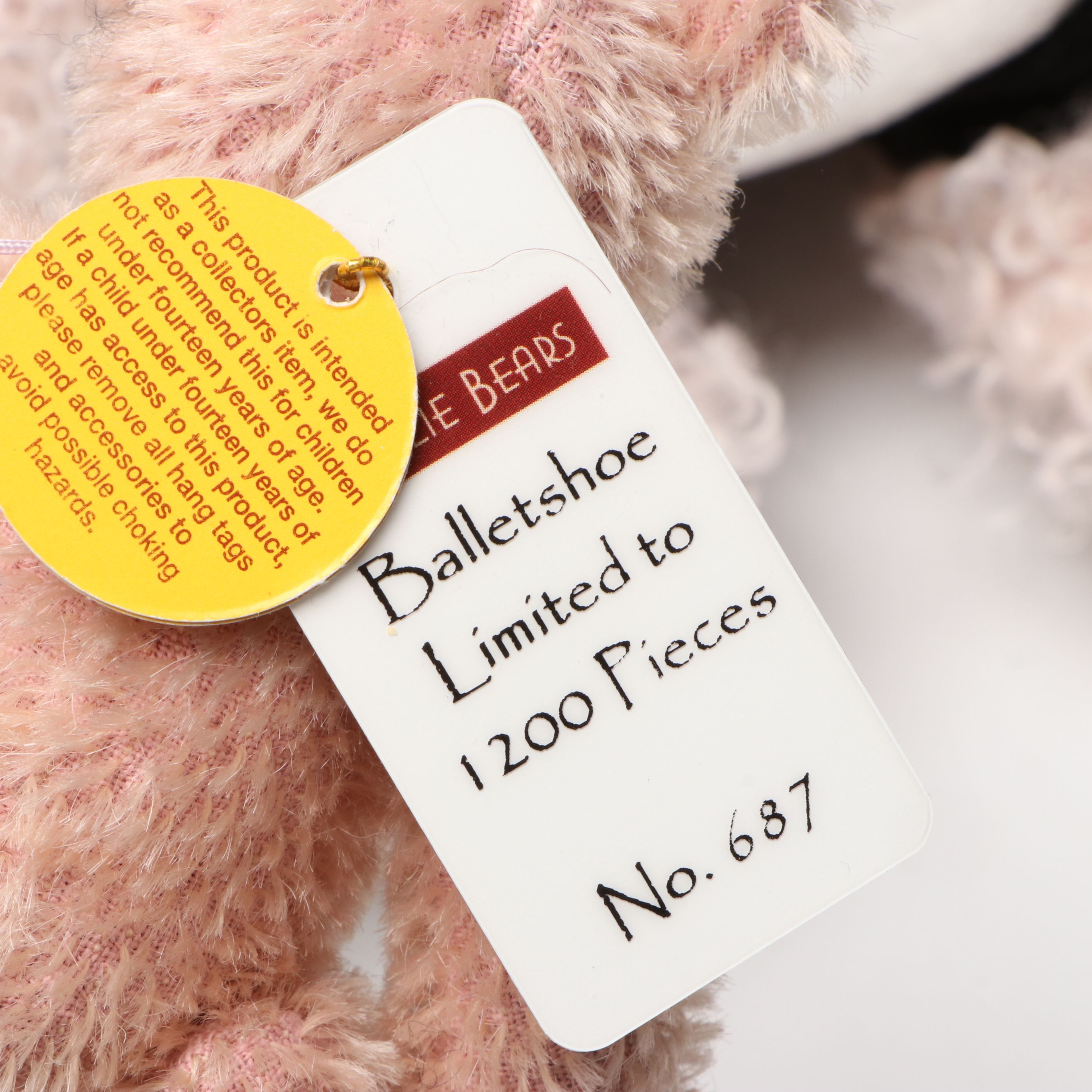 Isabelle Lee for Charlie Bears "Balletshoe" Mohair Keyring and Plush Animals