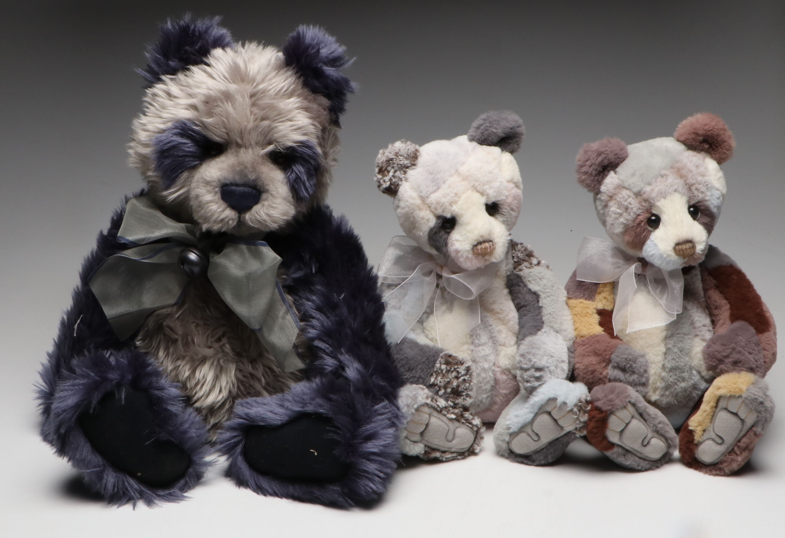 Isabelle Lee for Charlie Bears "Balletshoe" Mohair Keyring and Plush Animals