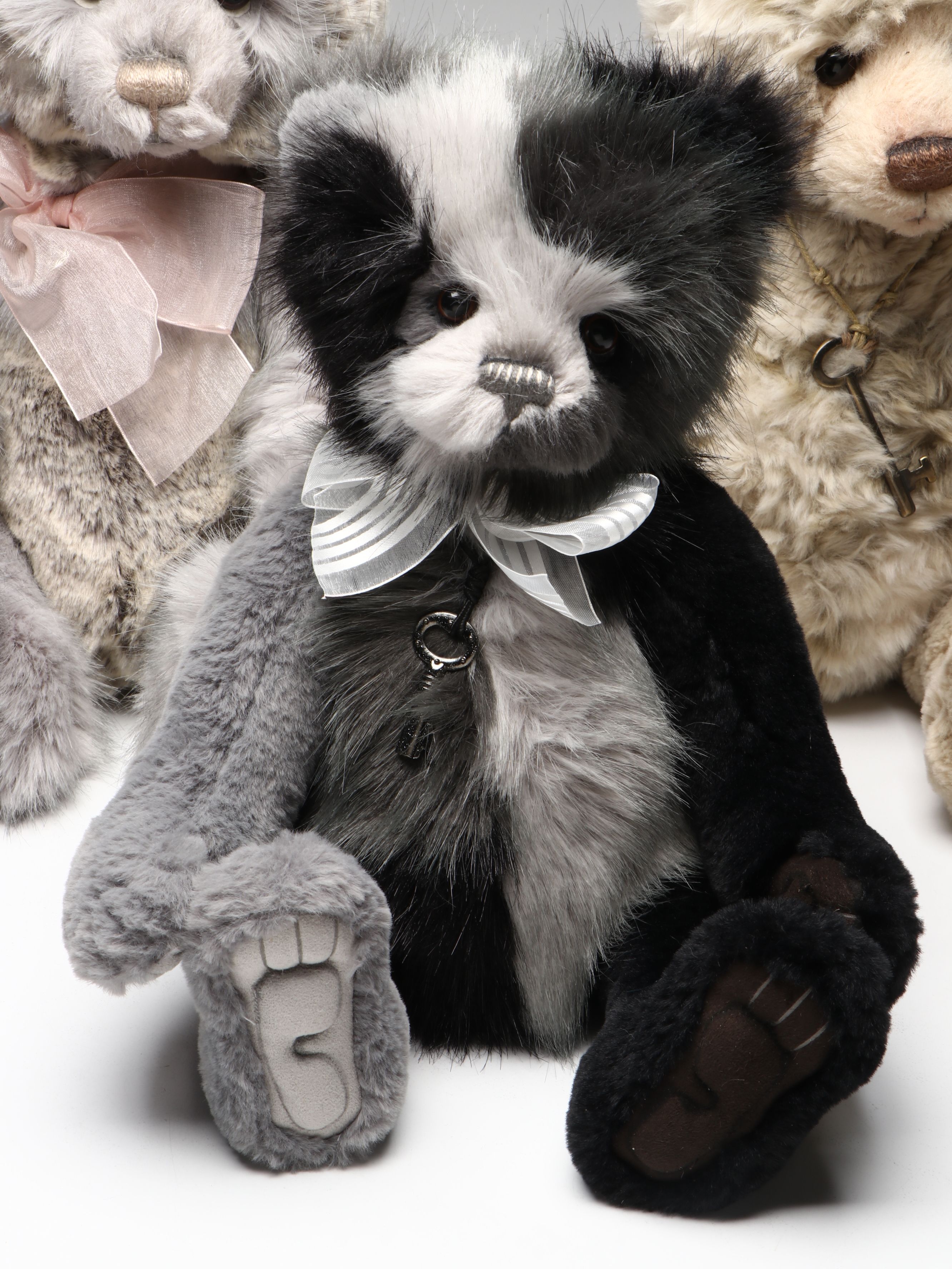 Charlie Bear "Hakatan," "Charlie," "Mish Mash," and More Stuffed Animals