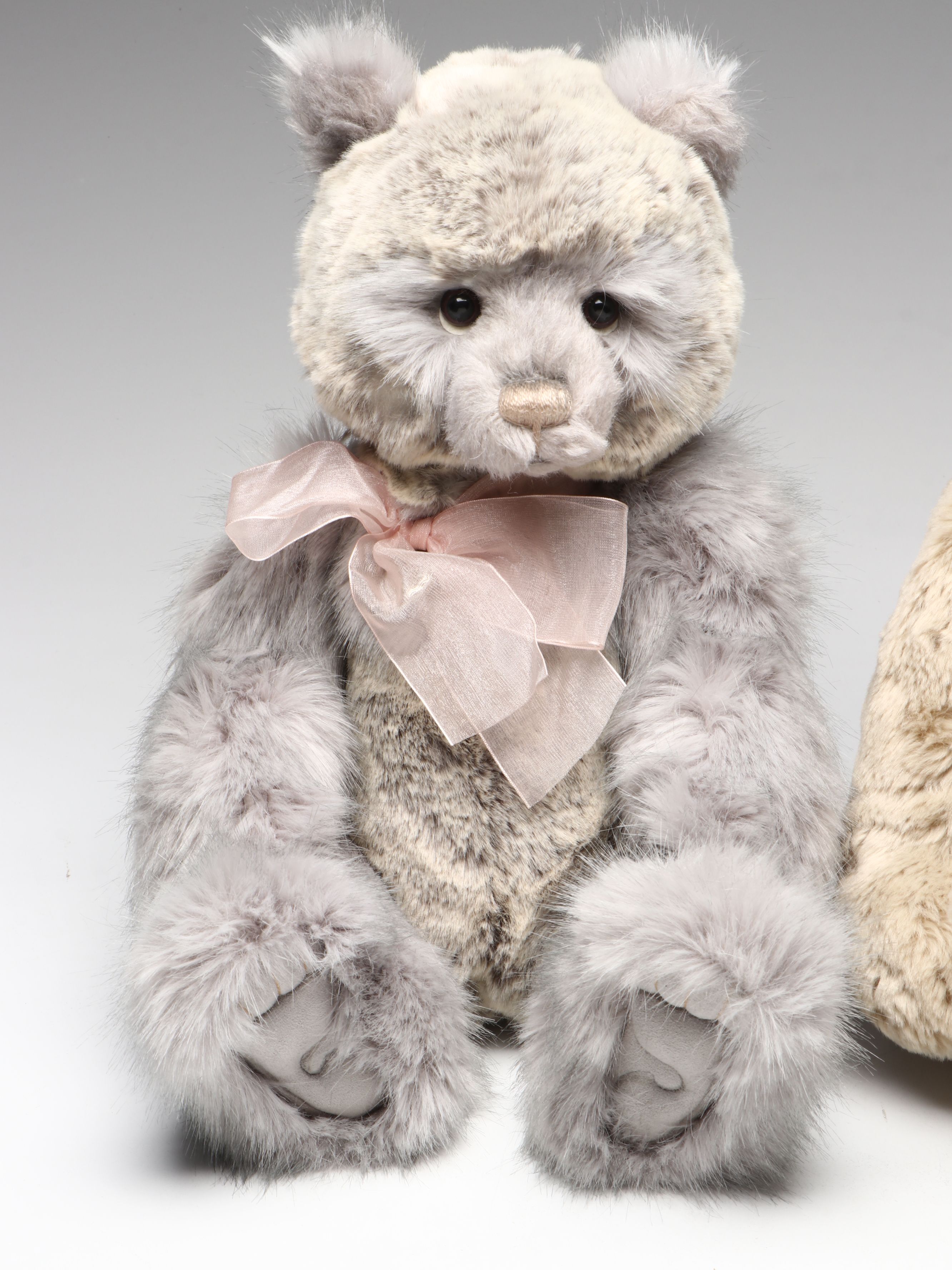 Charlie Bear "Hakatan," "Charlie," "Mish Mash," and More Stuffed Animals