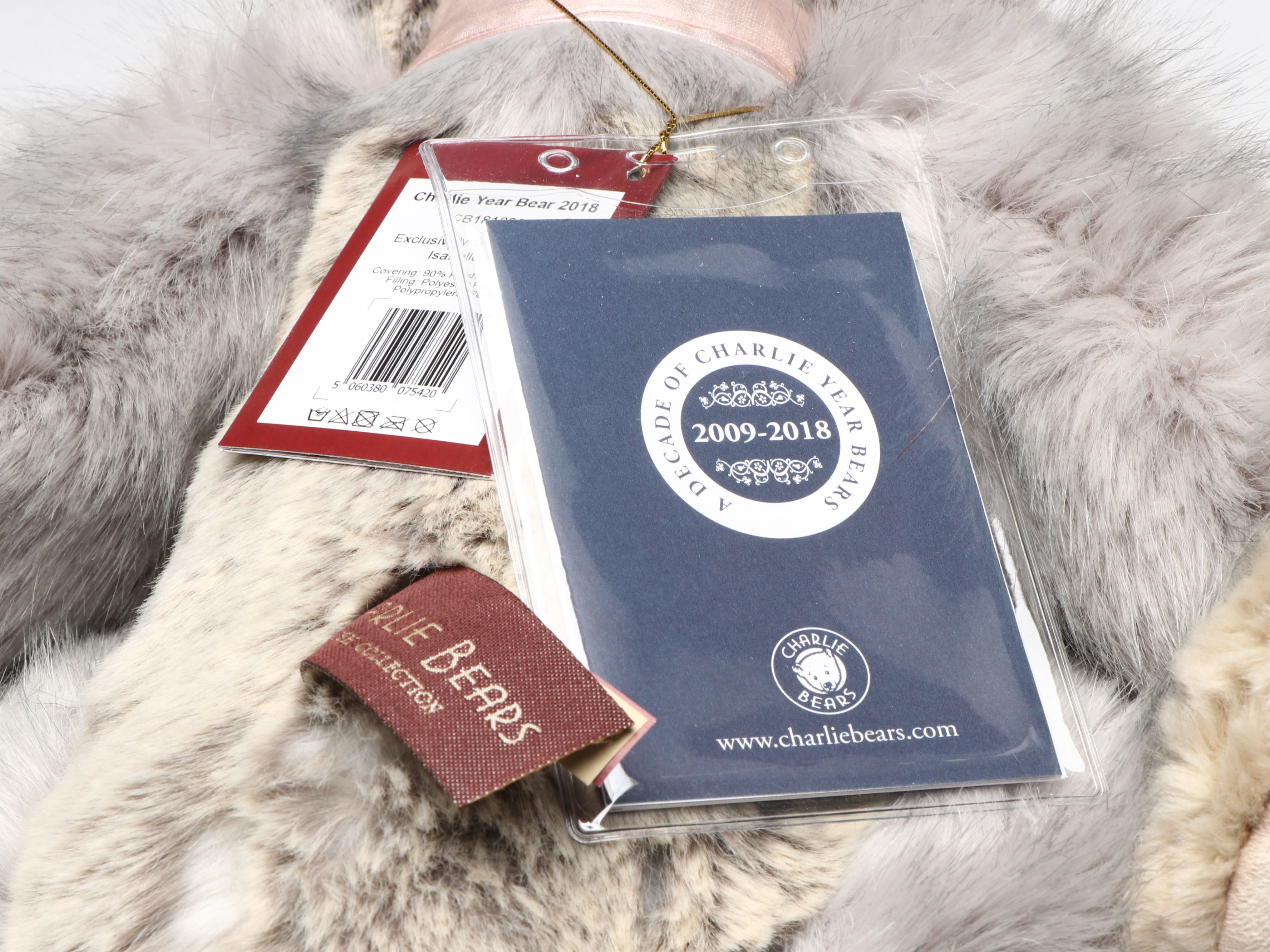 Charlie Bear "Hakatan," "Charlie," "Mish Mash," and More Stuffed Animals