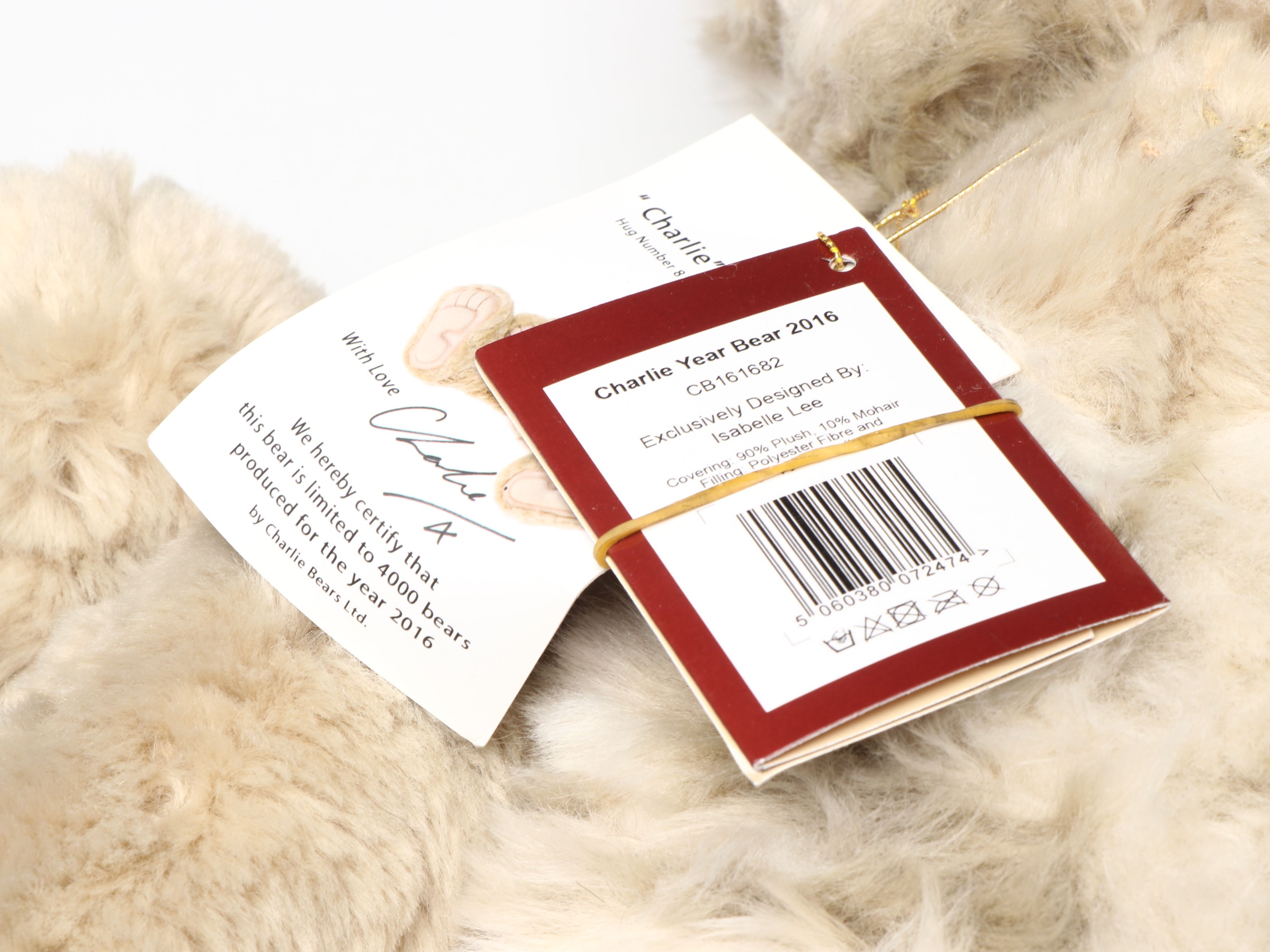 Charlie Bear "Hakatan," "Charlie," "Mish Mash," and More Stuffed Animals