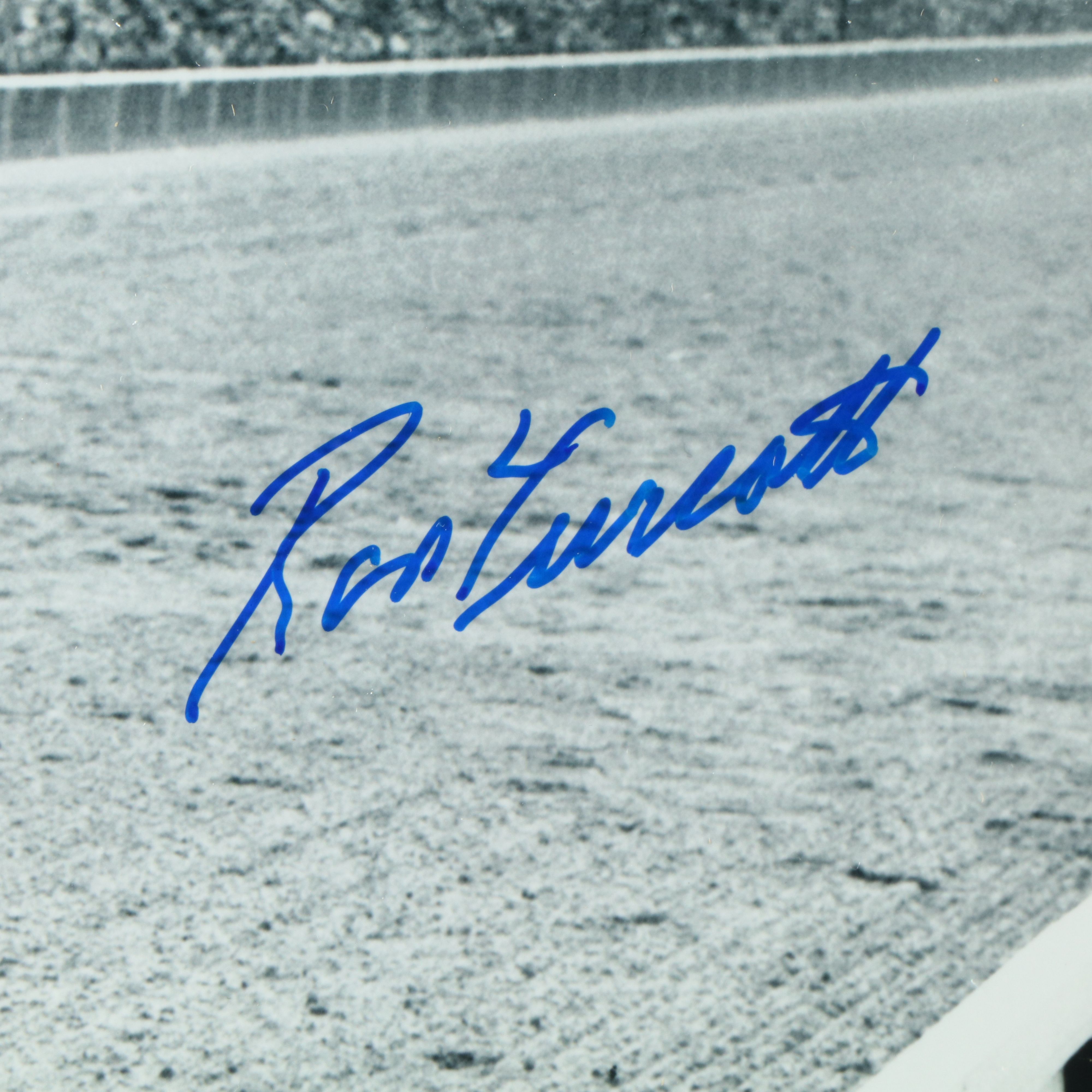 Ron Turcotte Signed Print Featuring Secretariat, JSA