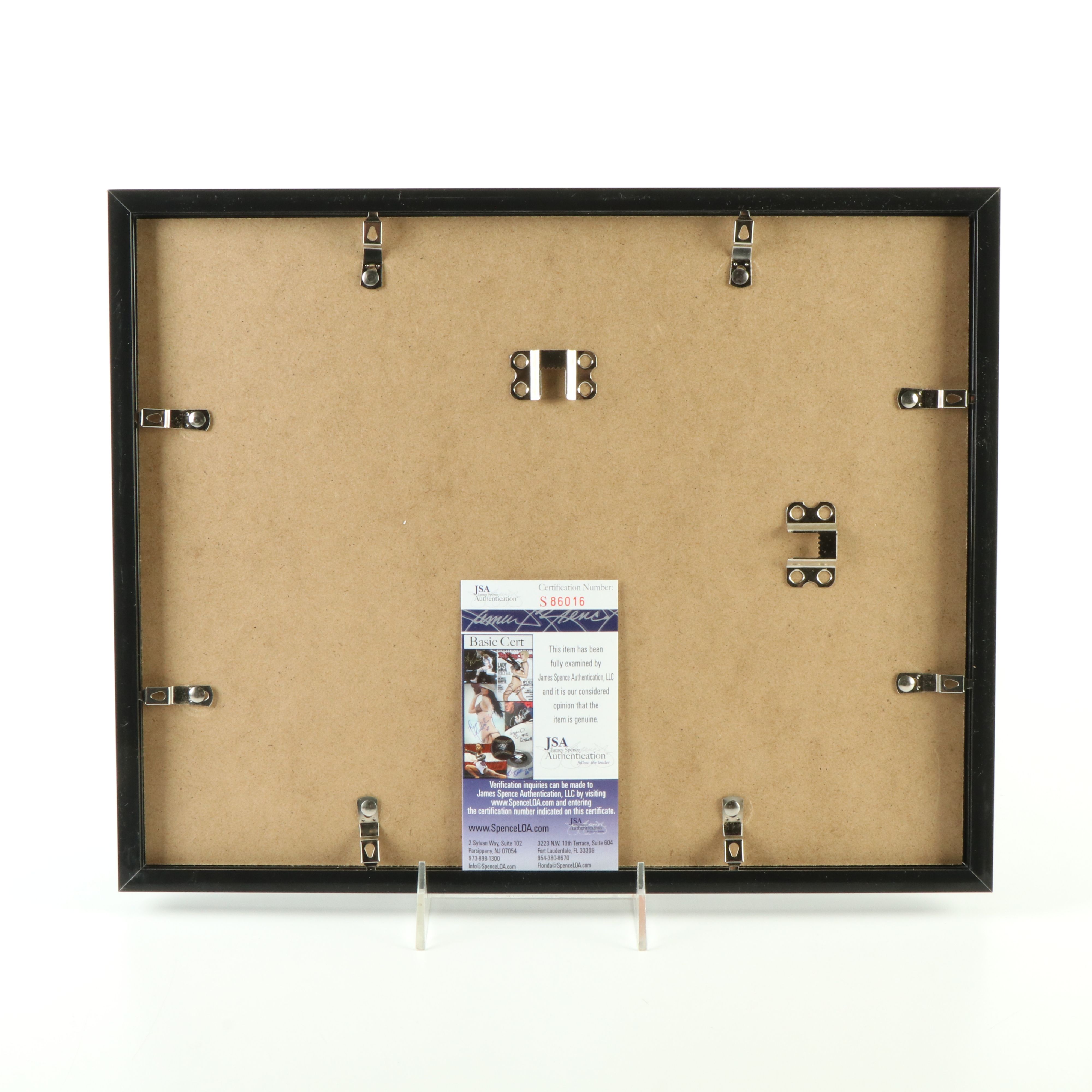 Ron Turcotte Signed Print Featuring Secretariat, JSA