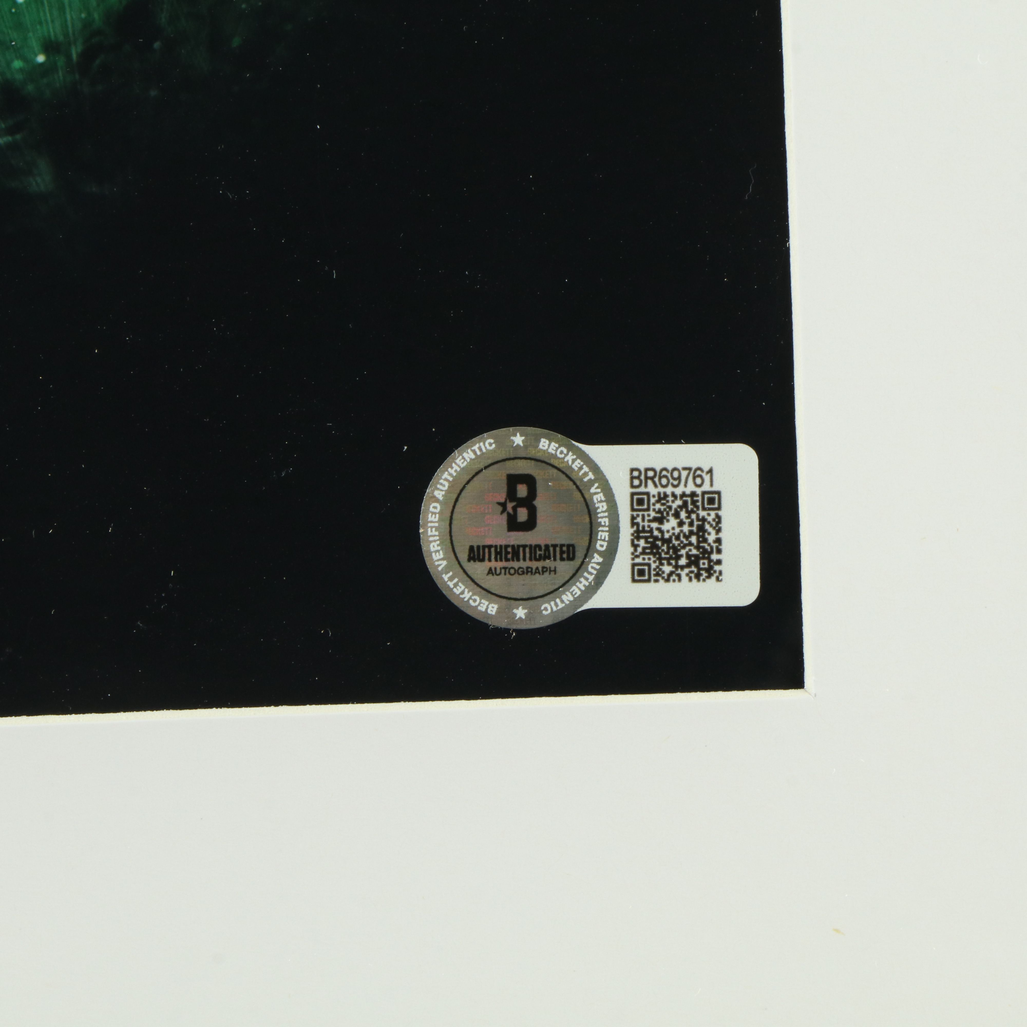 Jim Lawson Signed “Teenage Mutant Ninja Turtles” Print in Matted Frame, Beckett