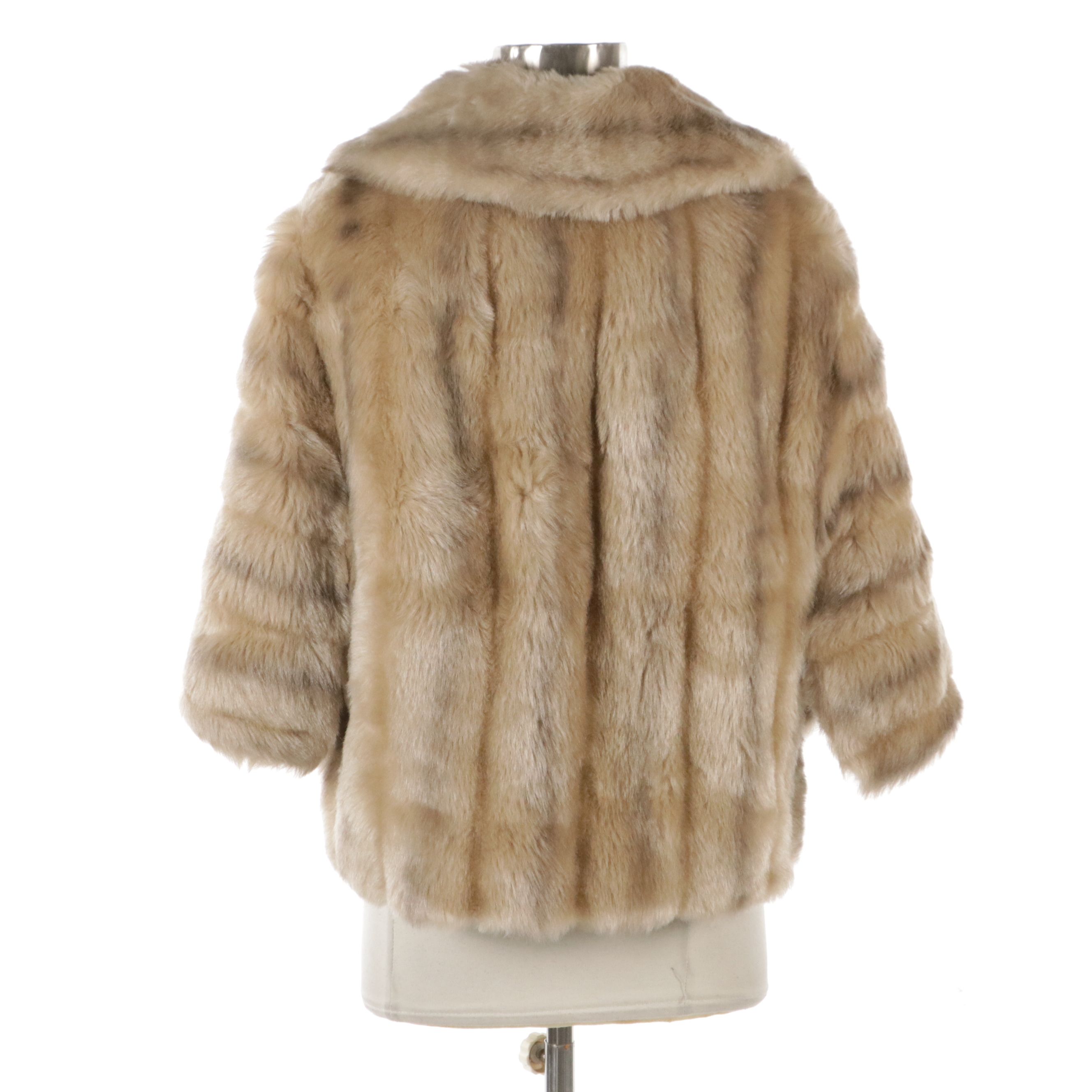 Glenoit Faux Fur Capelet in Regina Glenara Acrylic Pile
