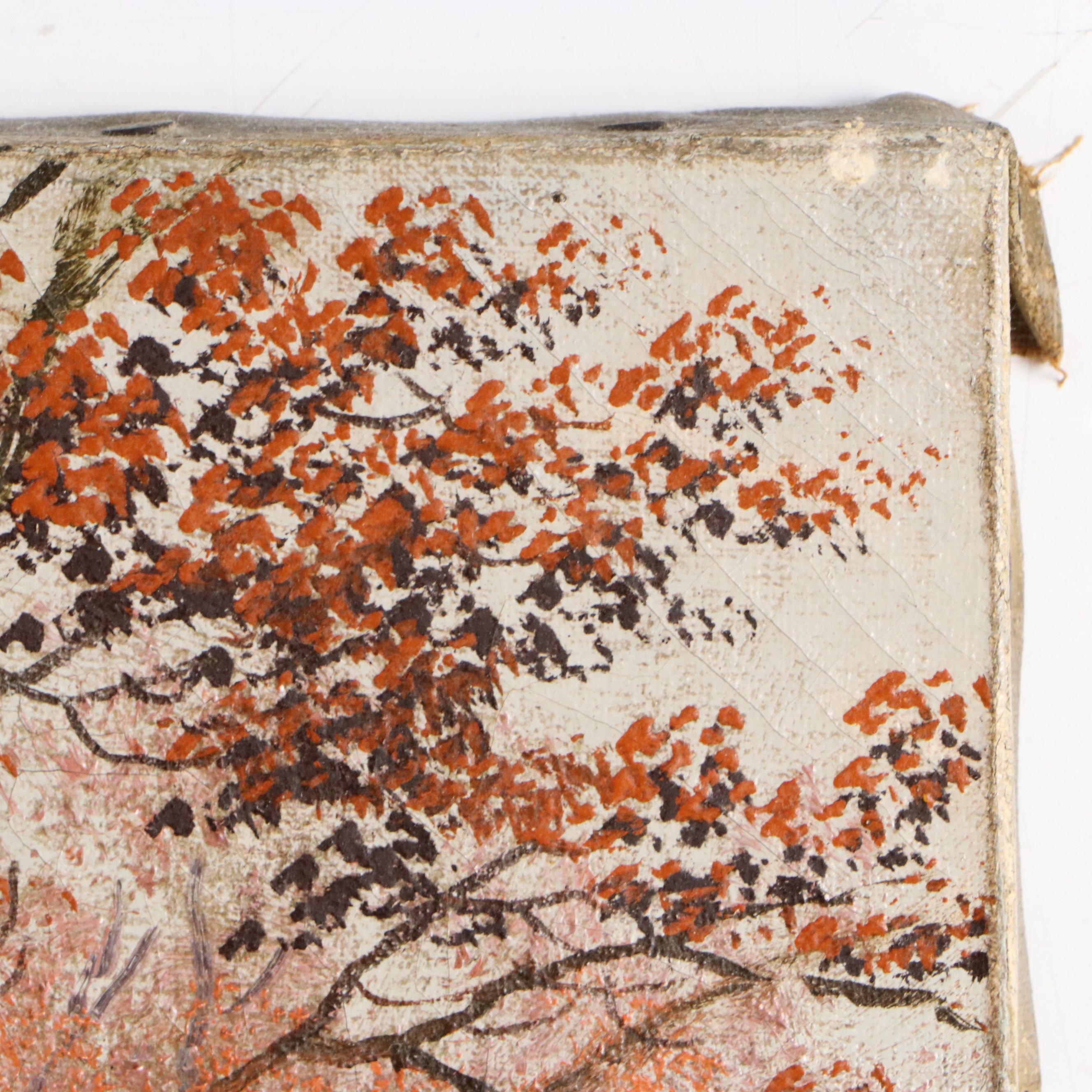 William McKendree Snyder Oil Painting Autumn Forest Landscape, Early 20th C.