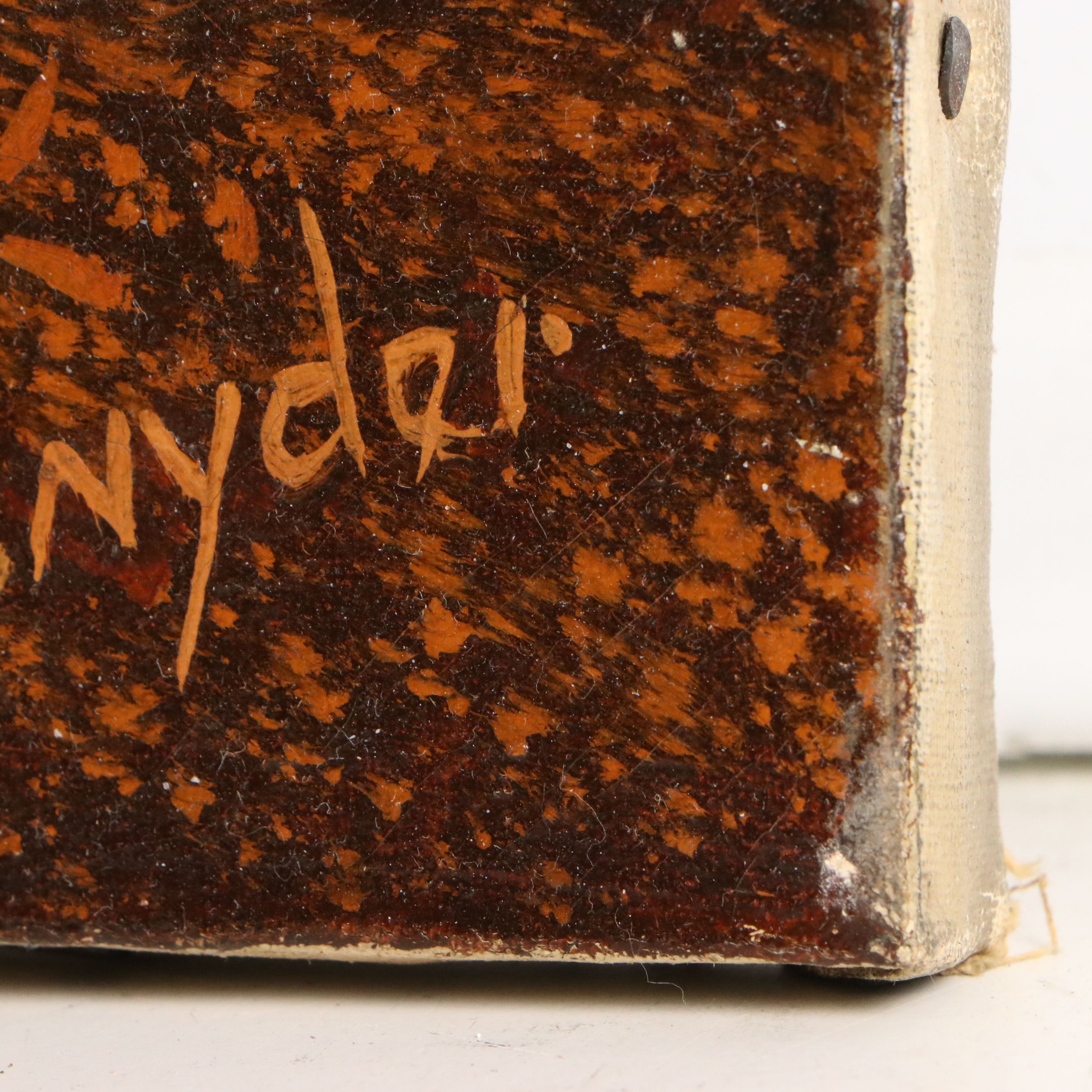 William McKendree Snyder Oil Painting Autumn Forest Landscape, Early 20th C.