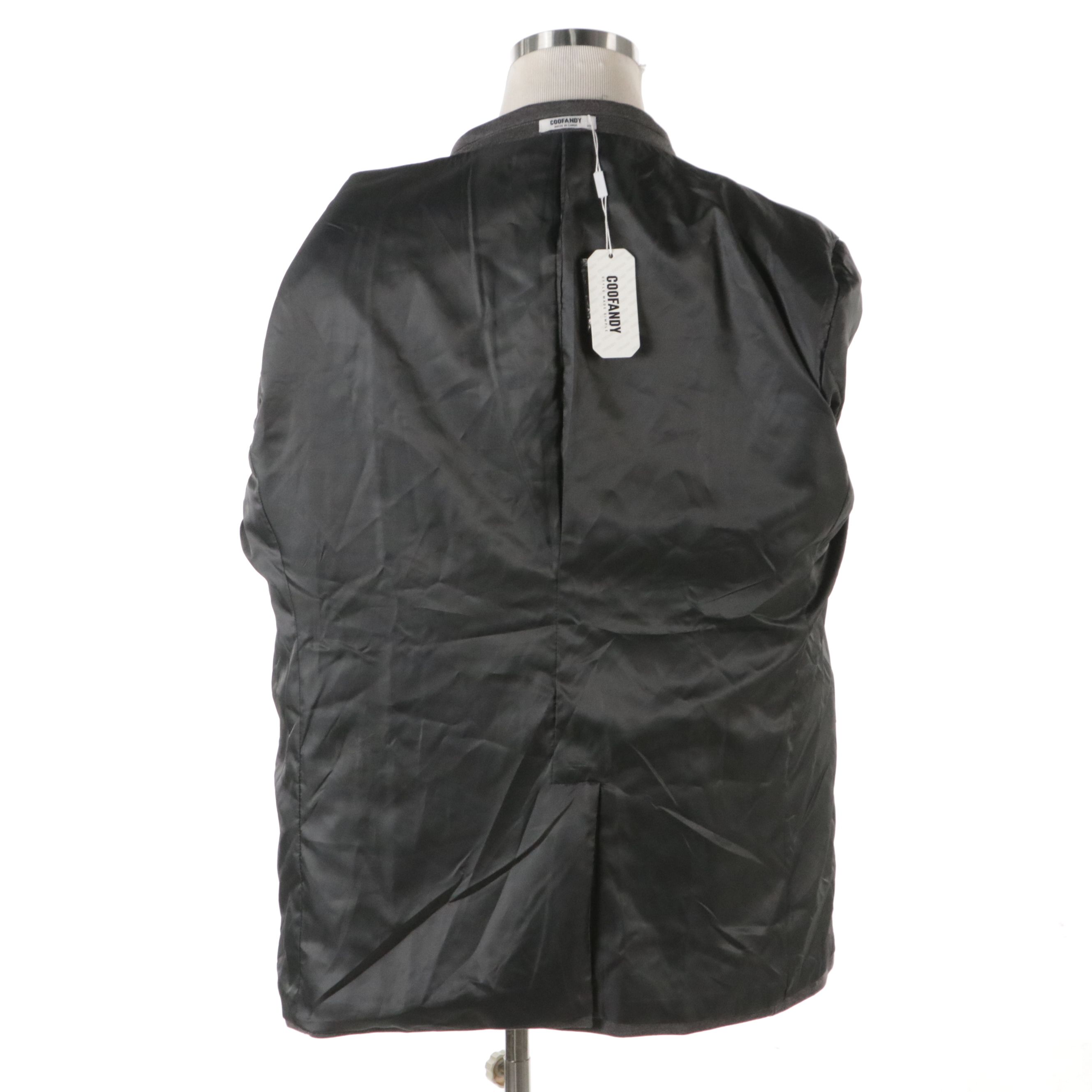 Men's Coofandy Grey Blazer, With Tag