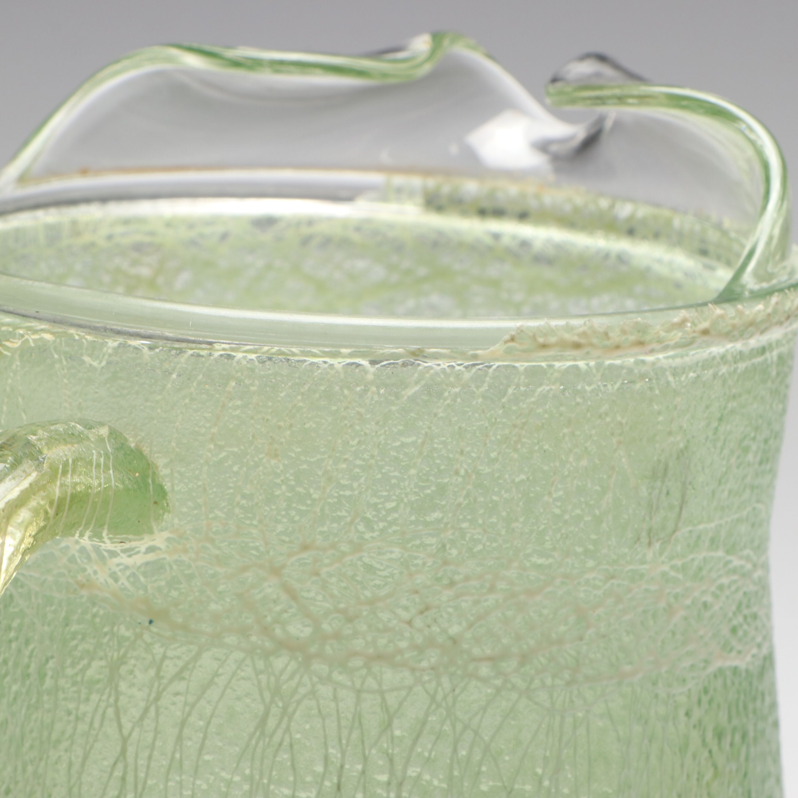 Color Craft "Shat-R-Pruf" Coated Glass Pitcher and Roly Poly Cups