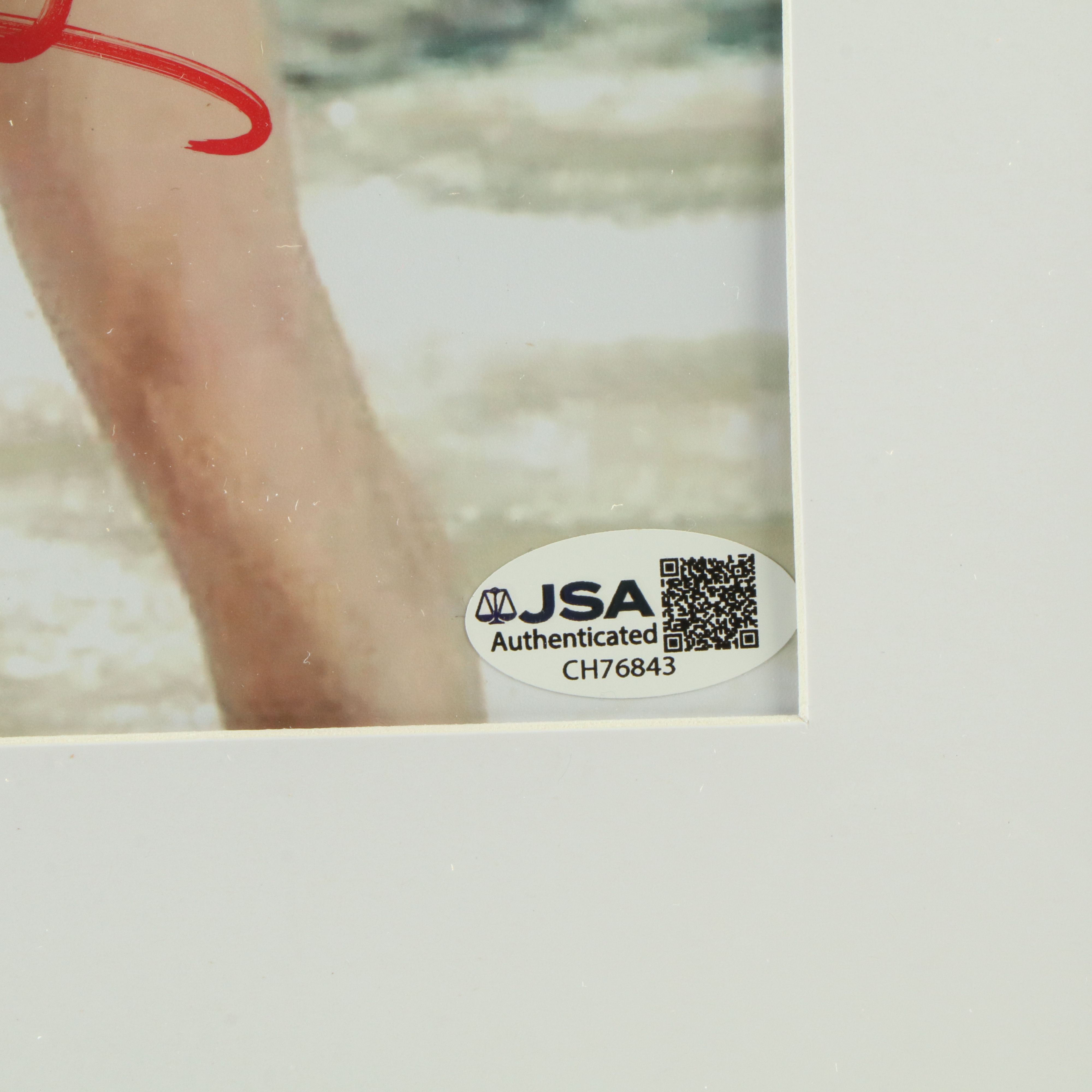 Randy Quaid Signed "Christmas Vacation: Cousin Eddie" Print in Matted Frame, JSA