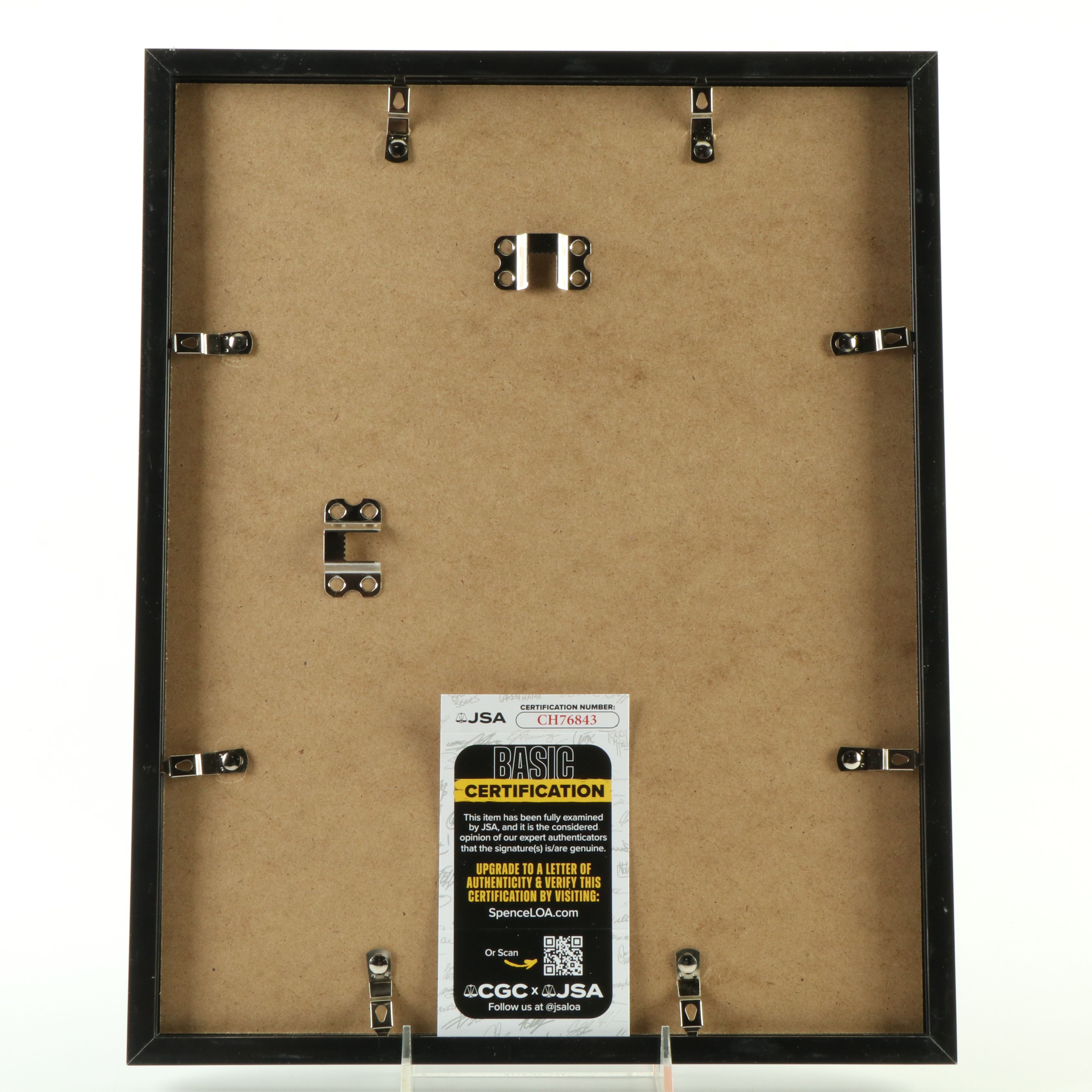 Randy Quaid Signed "Christmas Vacation: Cousin Eddie" Print in Matted Frame, JSA