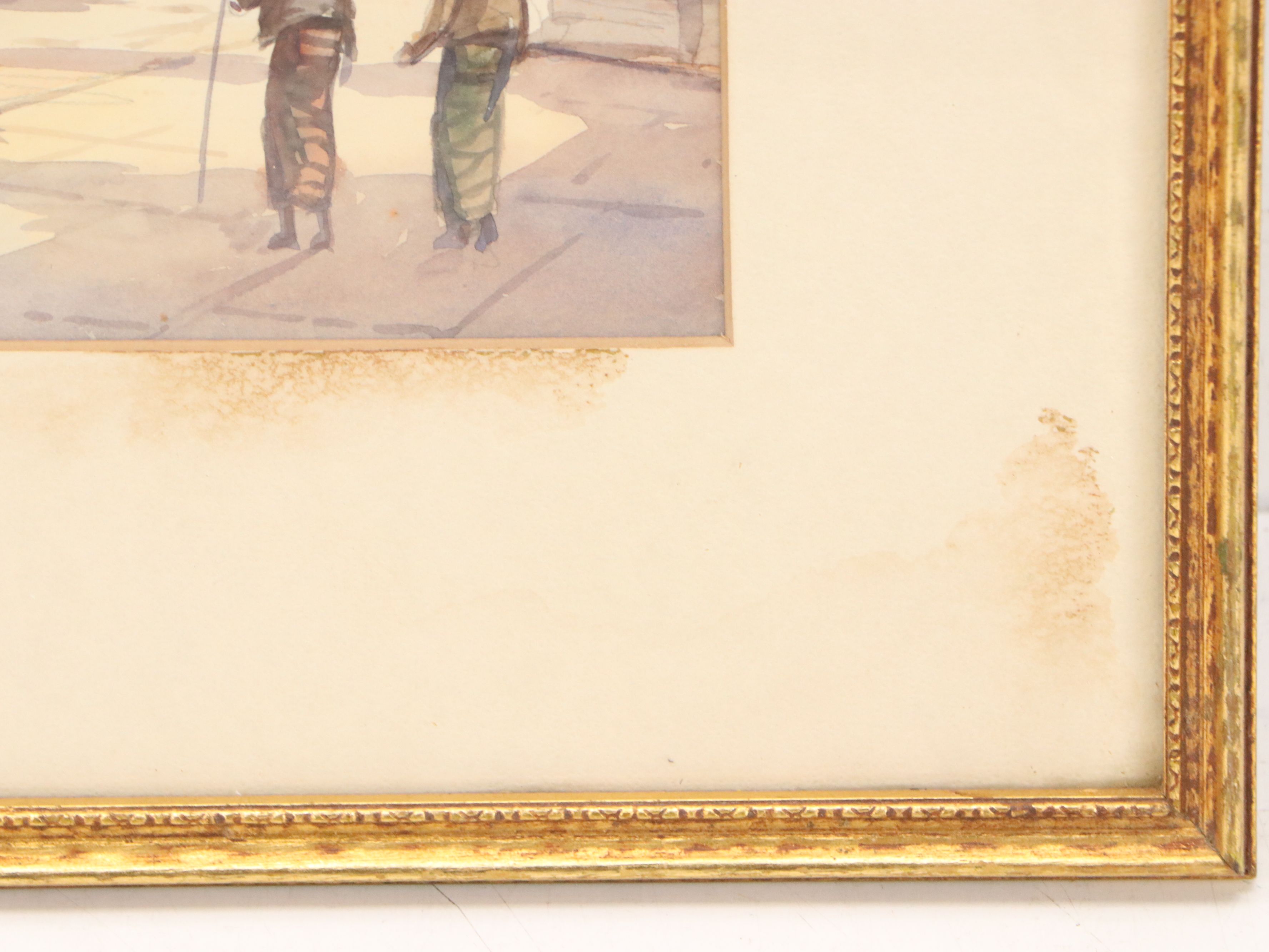 Hla Tun Watercolor Painting of the Shwedagon Pagoda in Myanmar, 20th Century