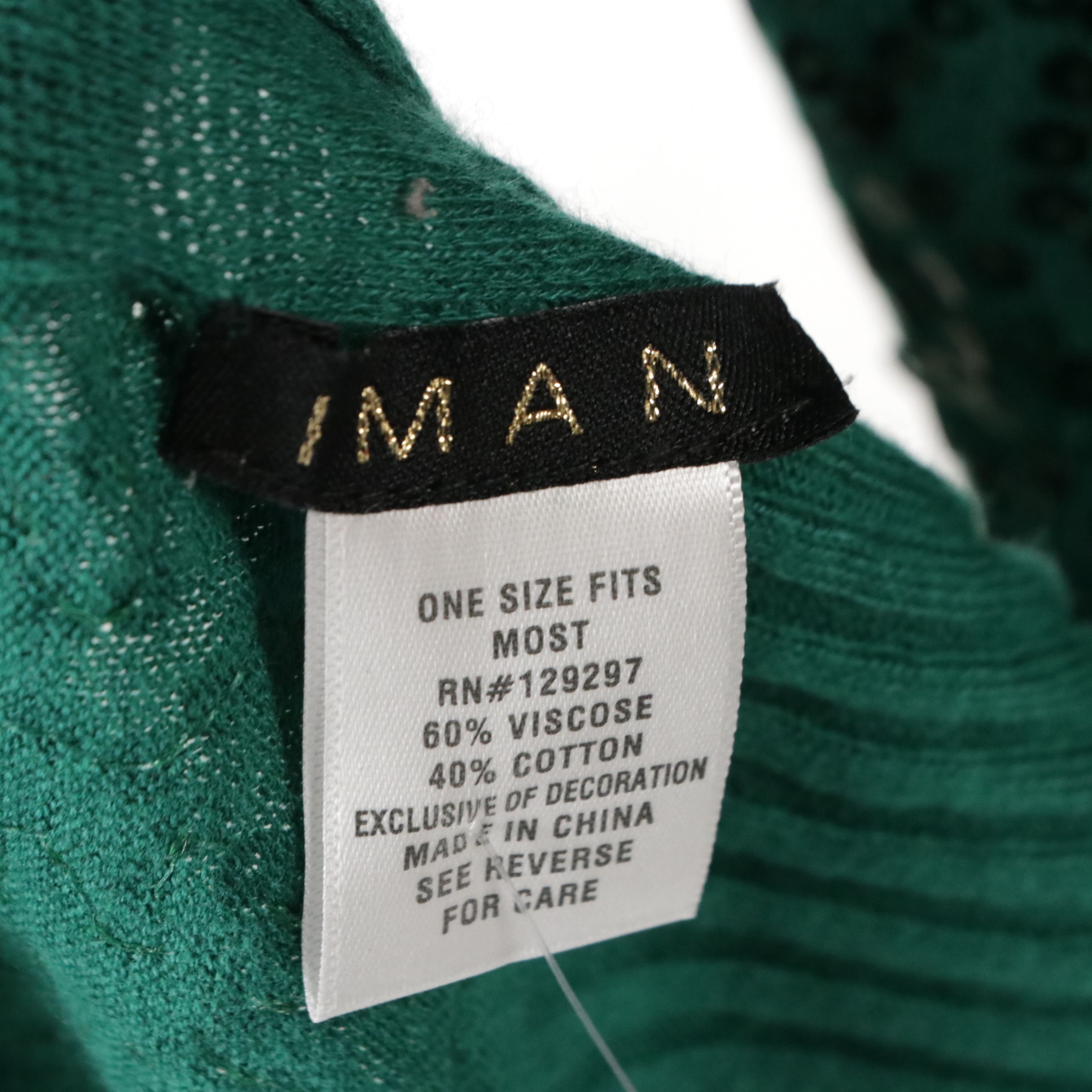 Rickie Freeman for Teri Jon Embellished Jacket/Skirt Set, Iman Sequined Scarf