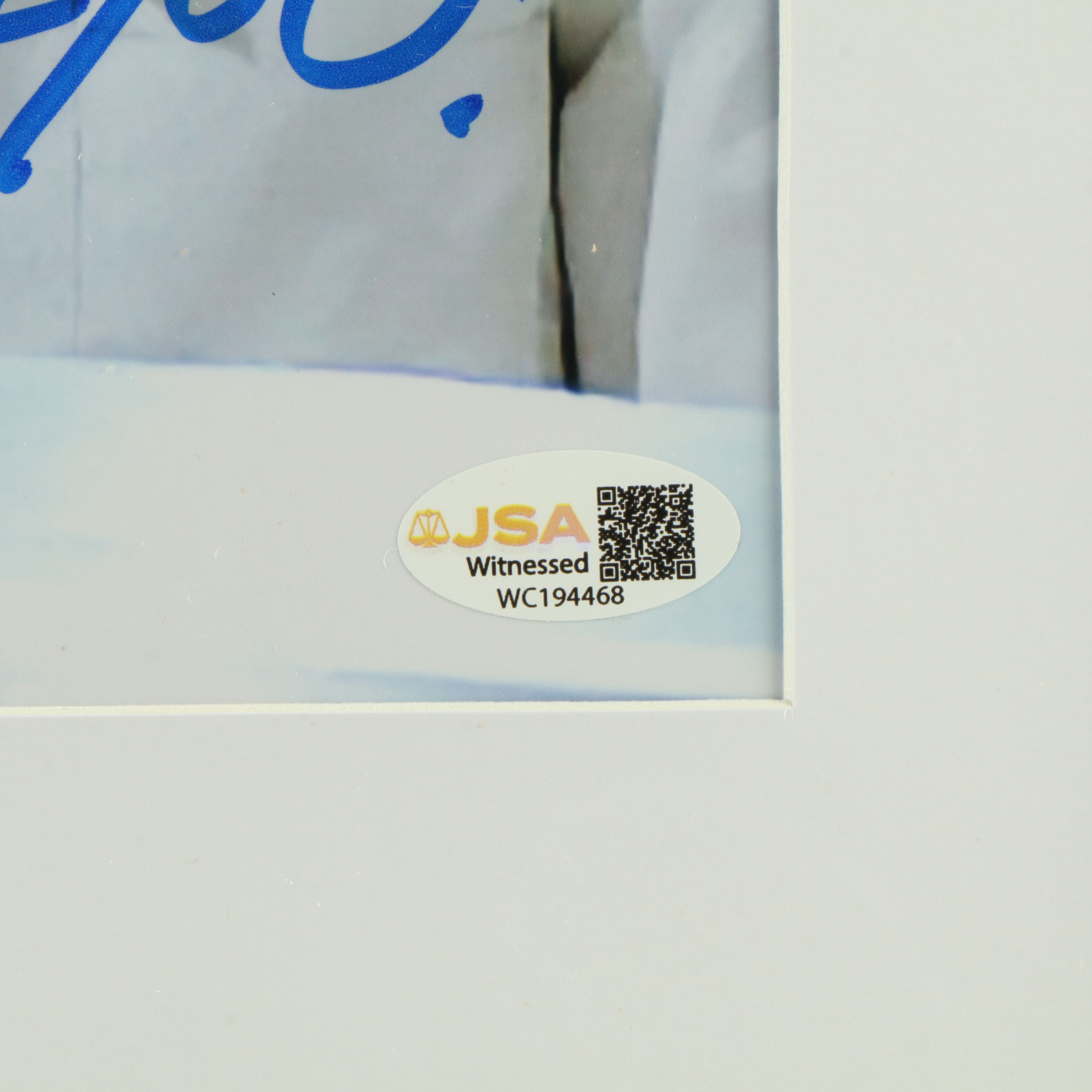 Larry Thomas Signed “No Soup For You!” Seinfeld Print in Matted Frame, JSA