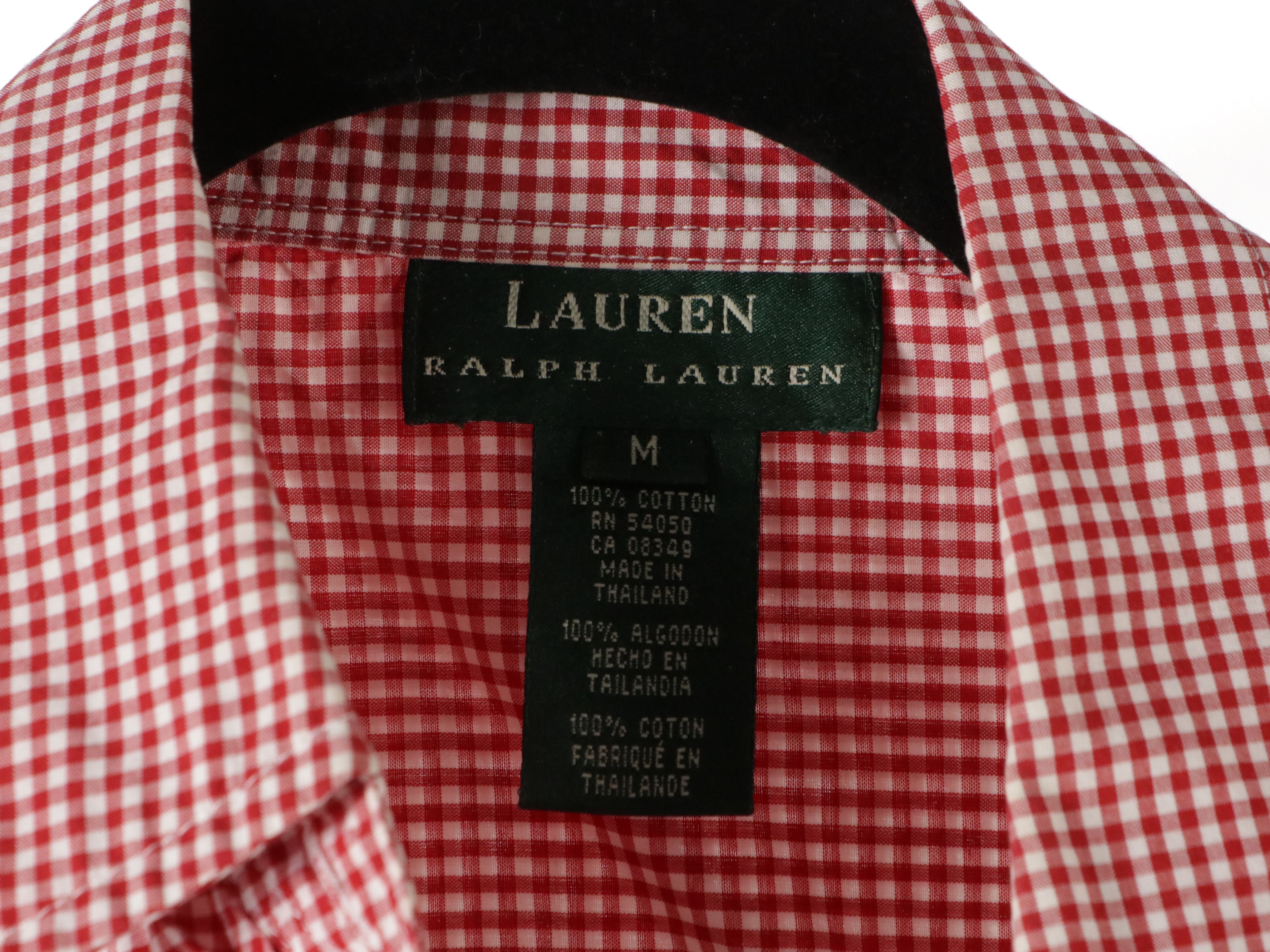 Polo Jeans Denim Vest, L.R.L. Ruffled Blouse and Canvas Shirt, More Separates