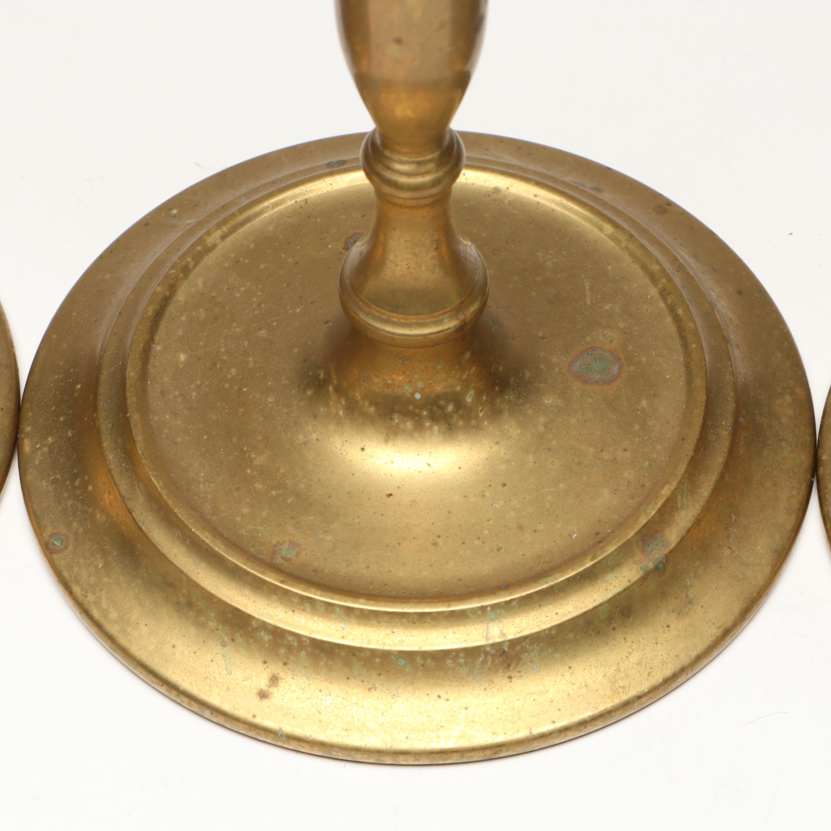 Maitland-Smith Brass Candle Holders