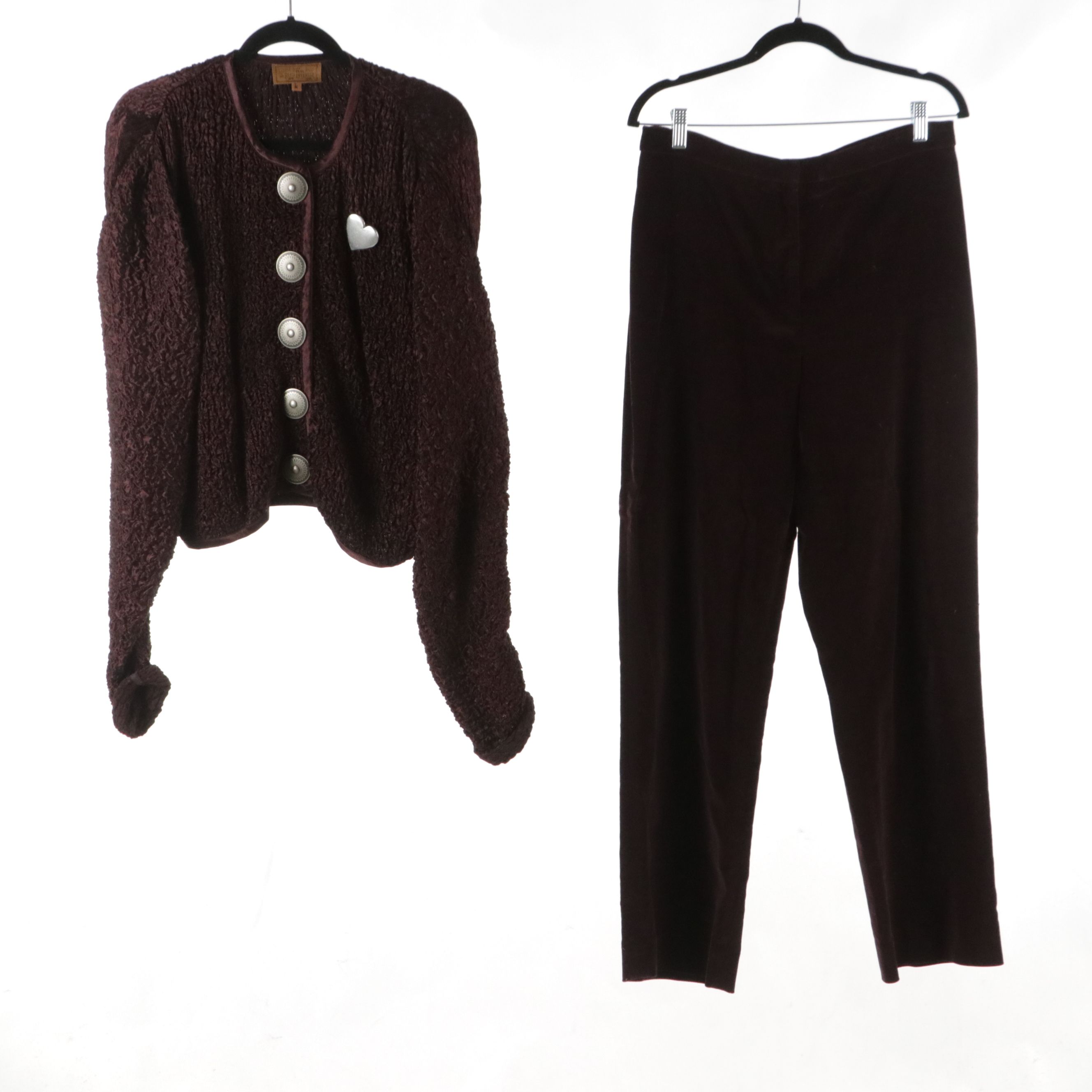 Barbara Lesser Lace-Layered Maxi Dress, Other Crinkle Pleated Jacket, and More