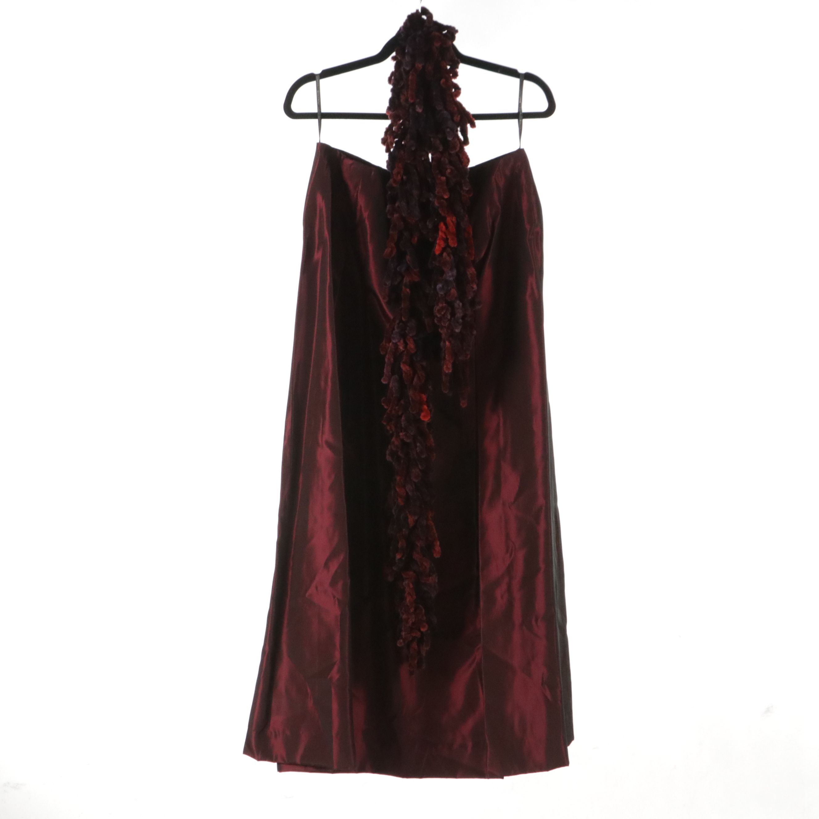 Barbara Lesser Lace-Layered Maxi Dress, Other Crinkle Pleated Jacket, and More