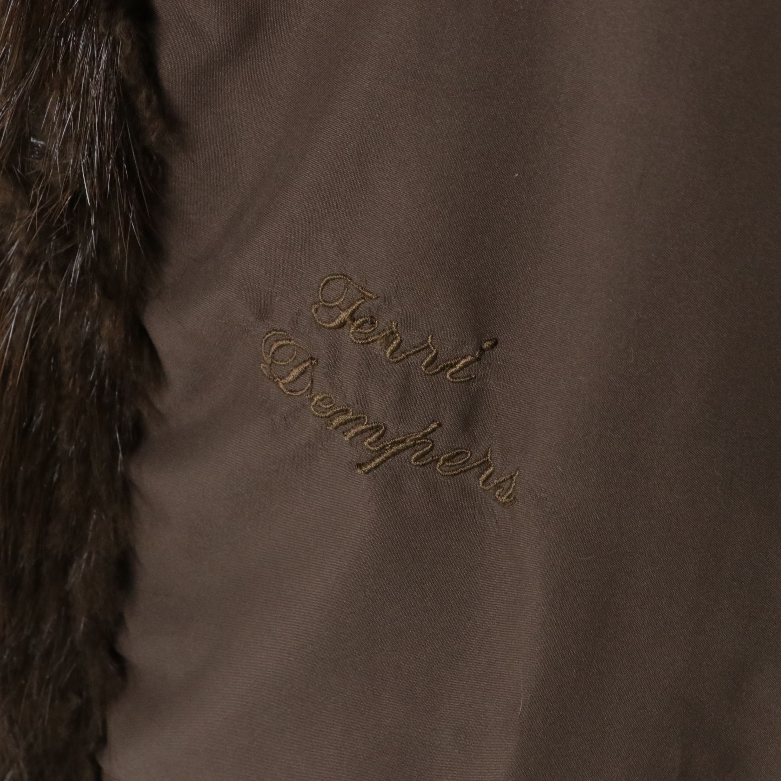 Natural Beaver Fur Stroller Coat from Kastoria Furs