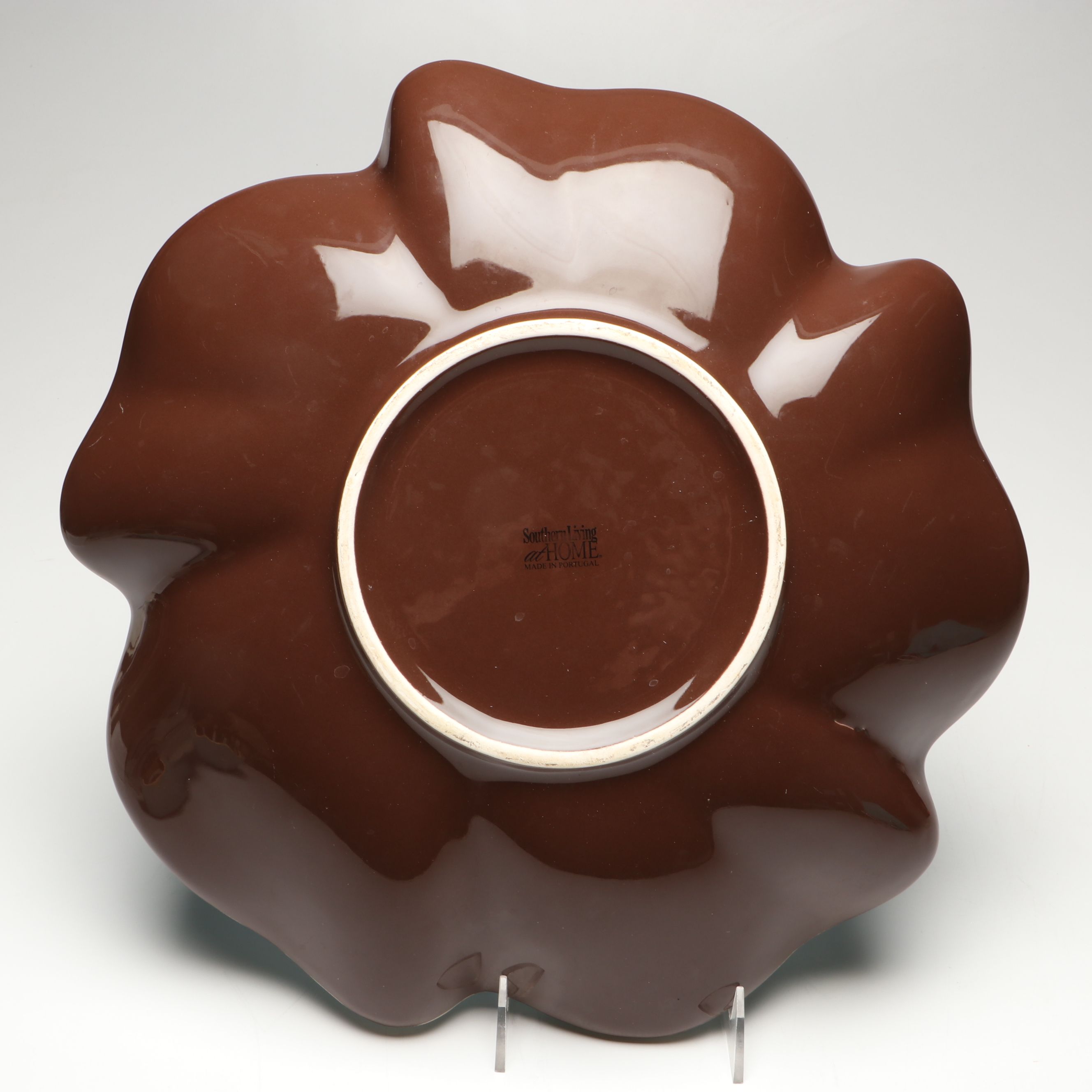 Southern Living "Catalina" Ceramic Chip and Dip Bowl Set