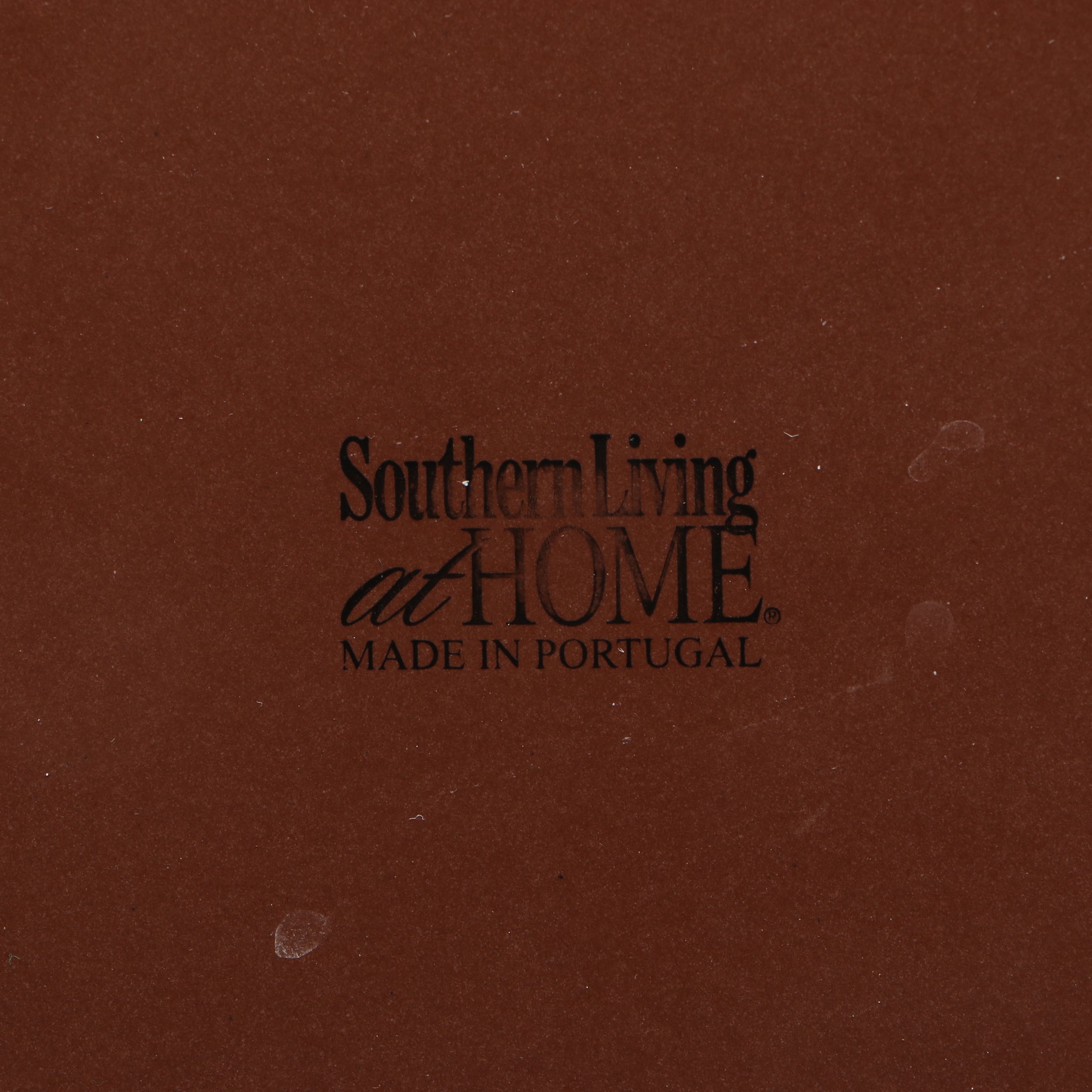 Southern Living "Catalina" Ceramic Chip and Dip Bowl Set