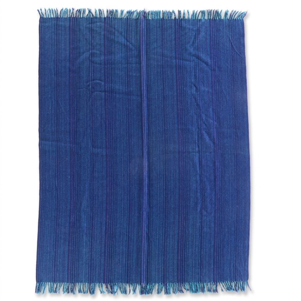 Tidstrand Swedish Wool Woven Blanket Designed by Viola Gråsten