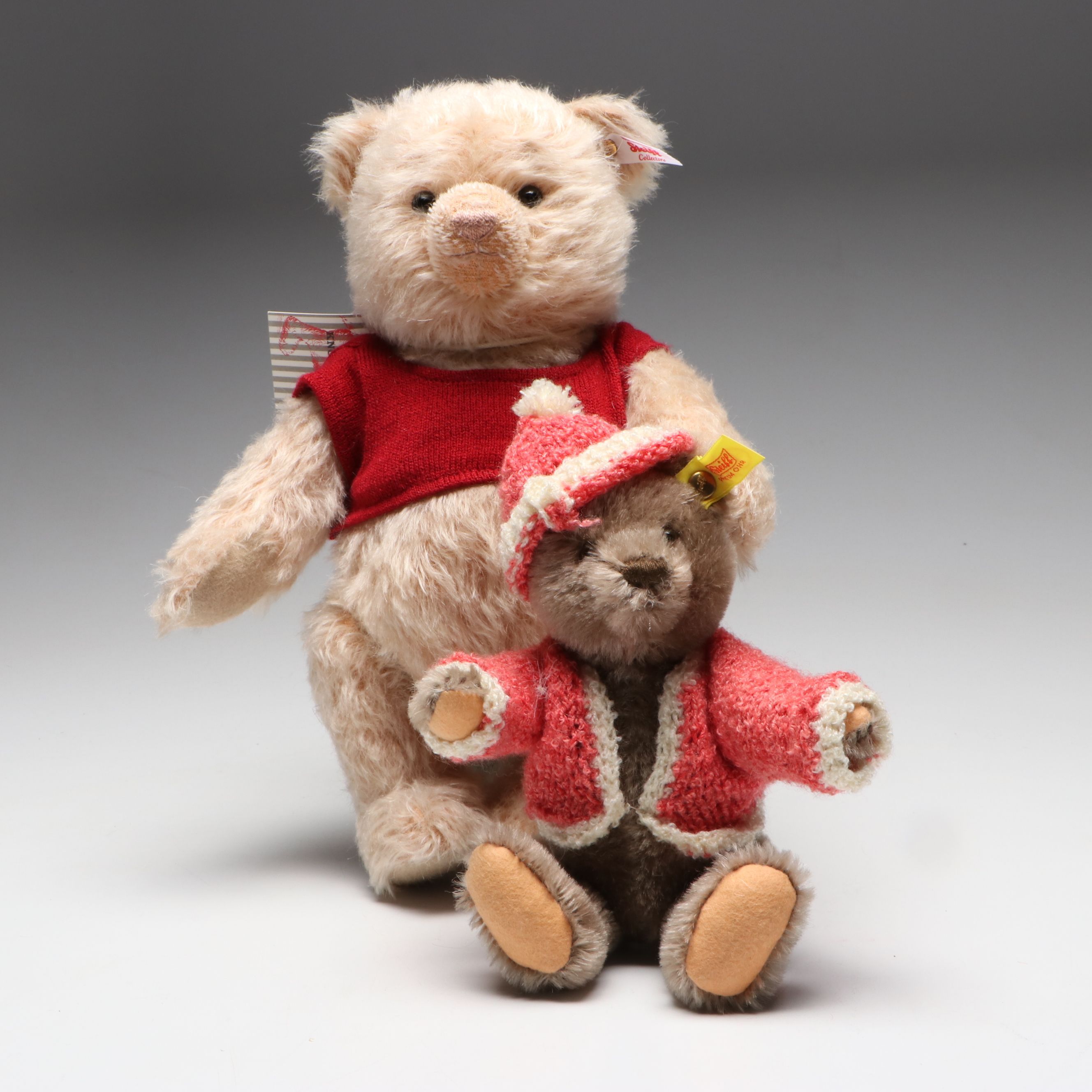 Steiff Jointed Winnie-the-Pooh and Other Mohair Teddy Bear