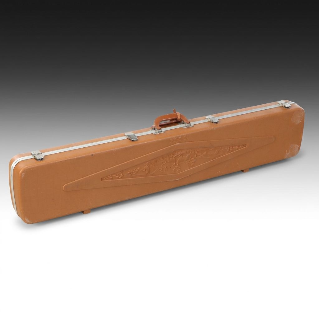Doskocil "Gun Guard" Brown Hard Shell Rifle Case and Cleaning Kits
