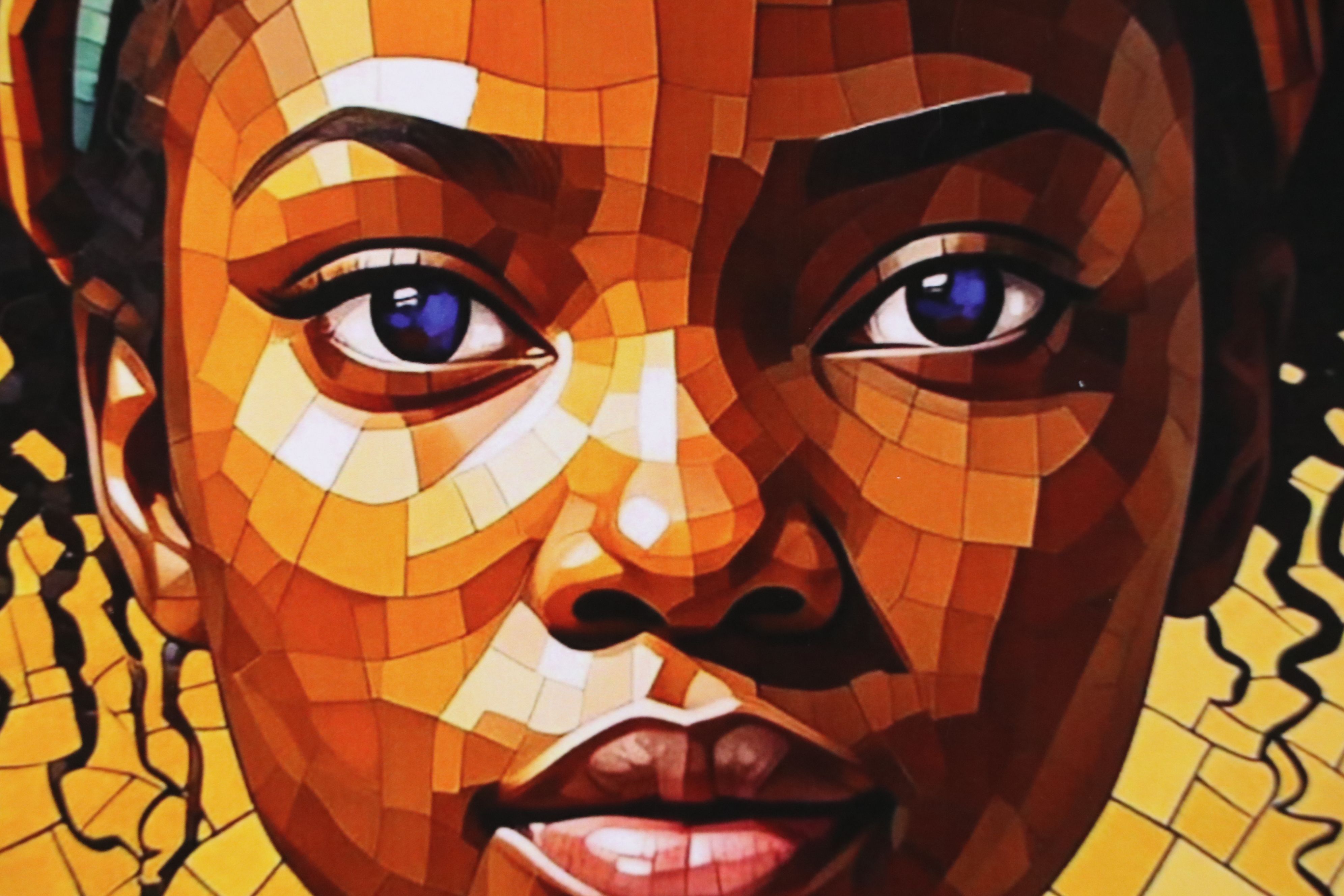 Abiola Idowu Digital Print "Orekelawa," 2023