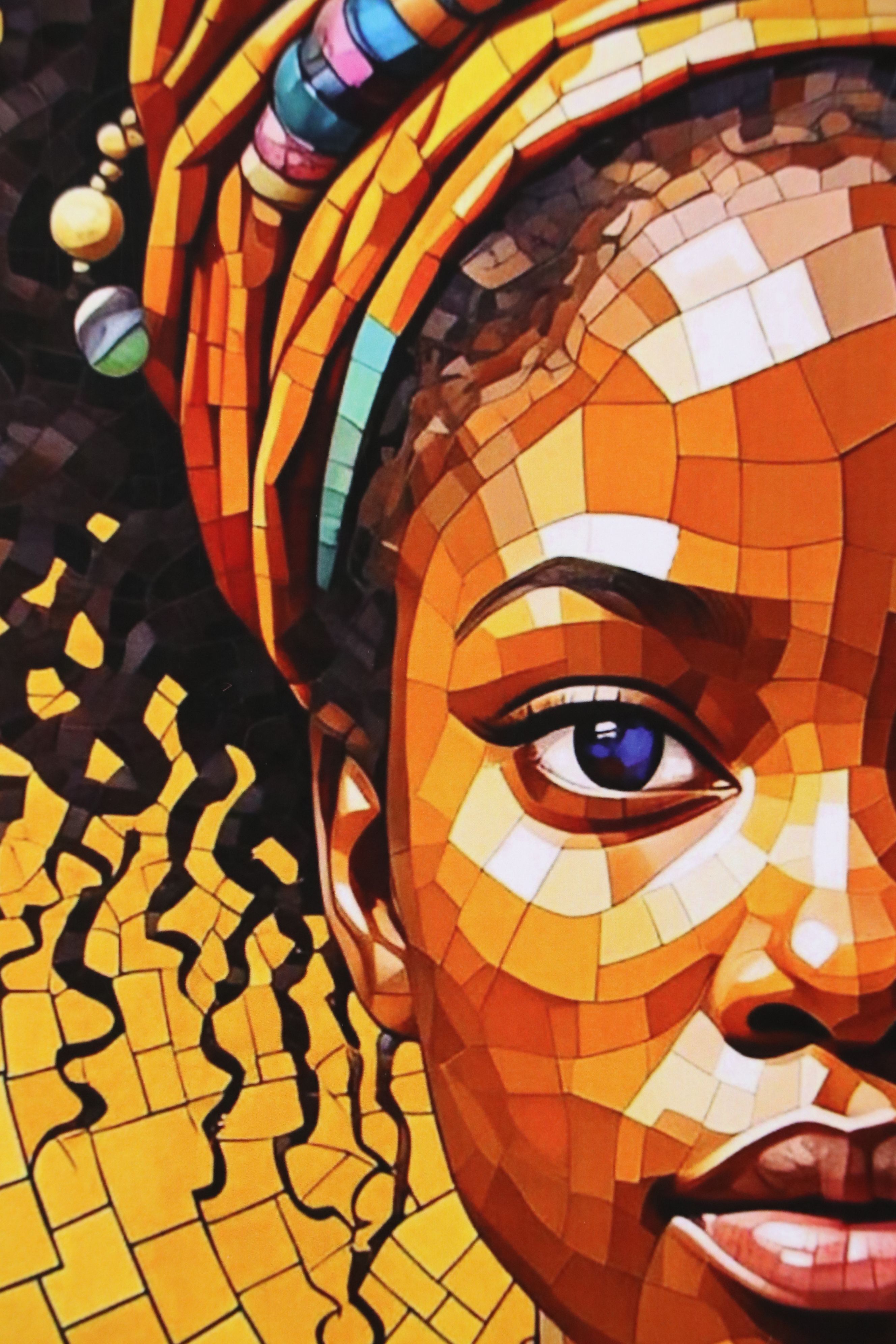 Abiola Idowu Digital Print "Orekelawa," 2023