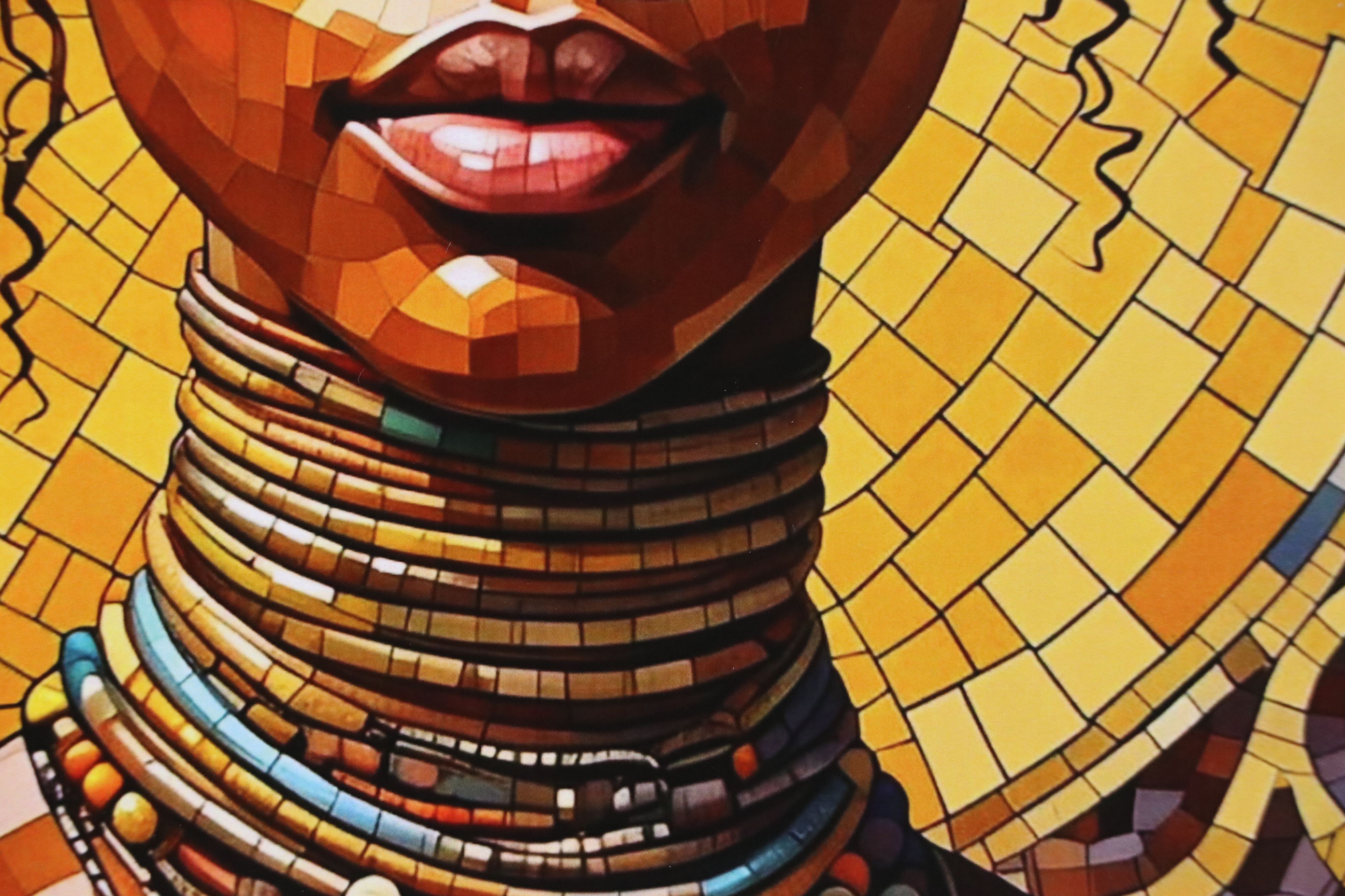 Abiola Idowu Digital Print "Orekelawa," 2023