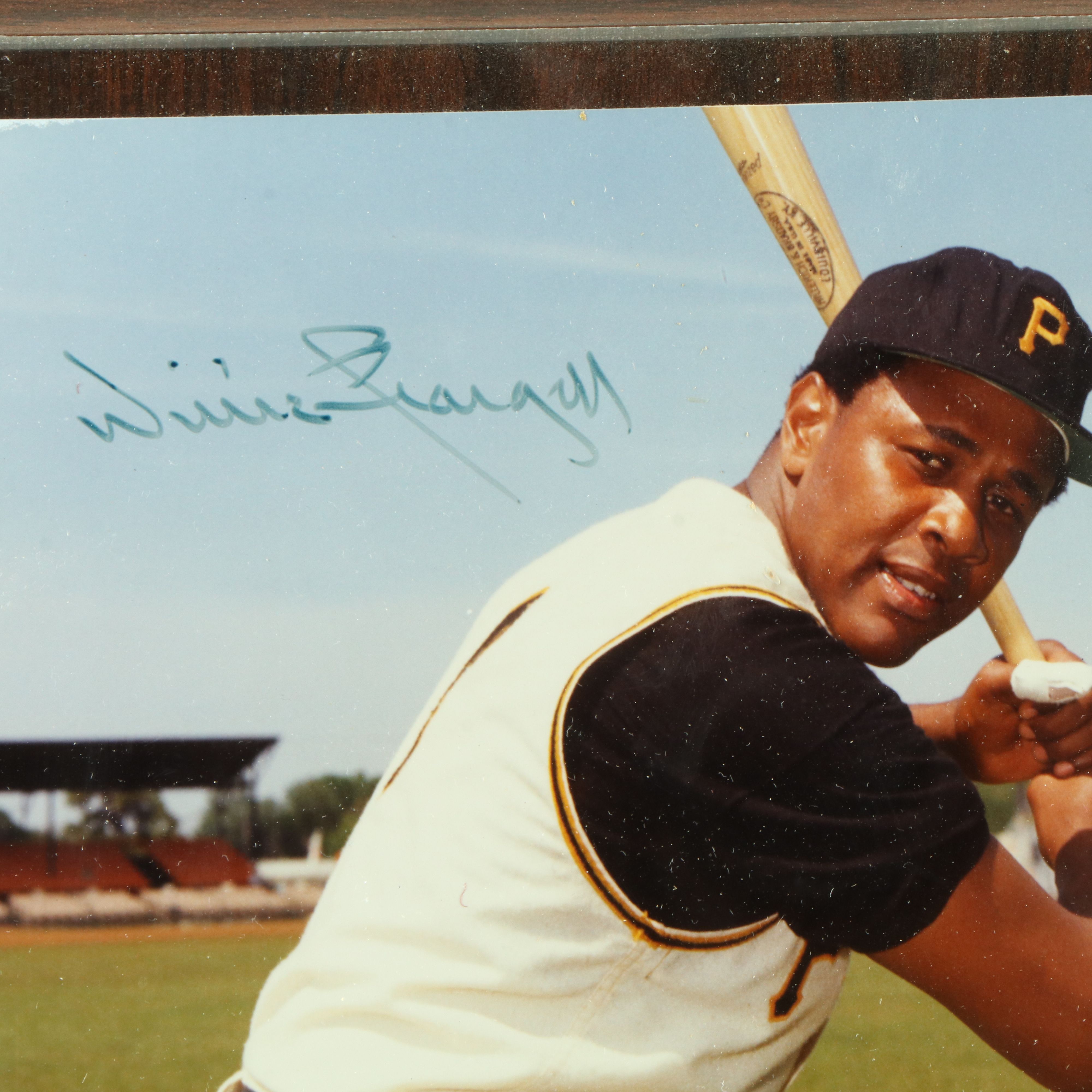 Carlton Fisk, Tony Gwynn, and Willie Stargell Signed Baseball Displays