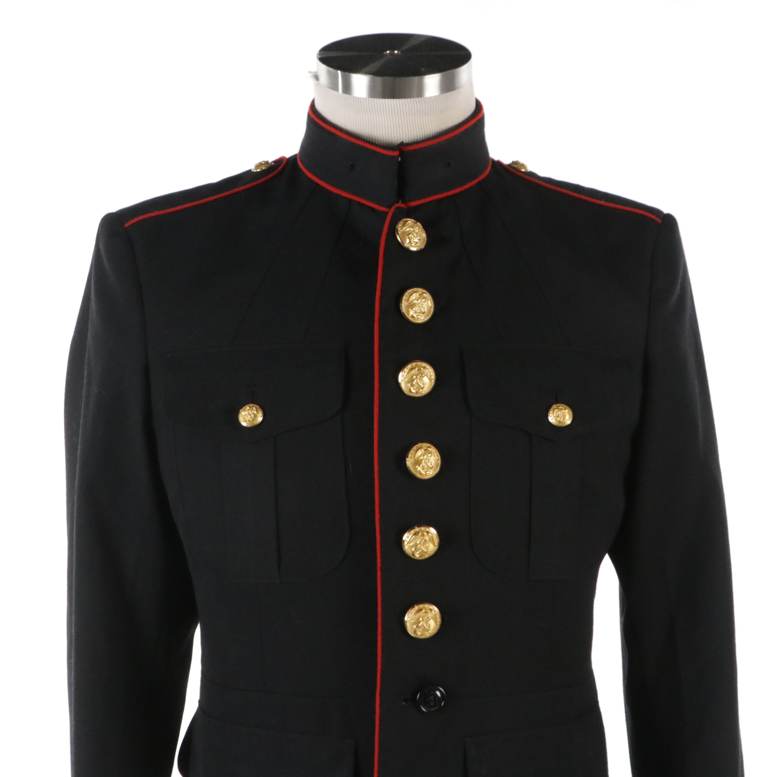 Late 20th Century USMC Dress Blue Coat