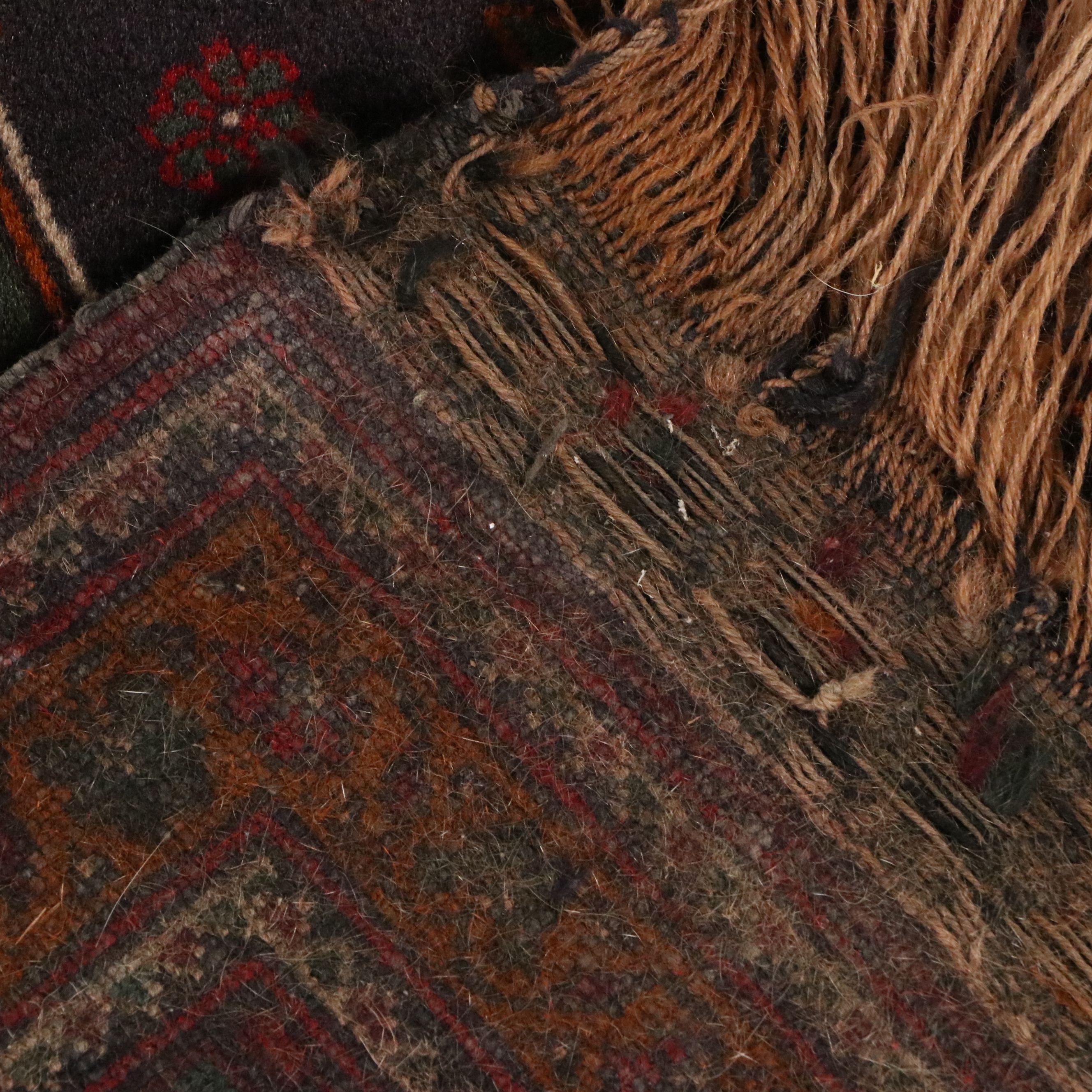 3'1 x 5'6 Hand-Knotted Afghan Taimani Area Rug