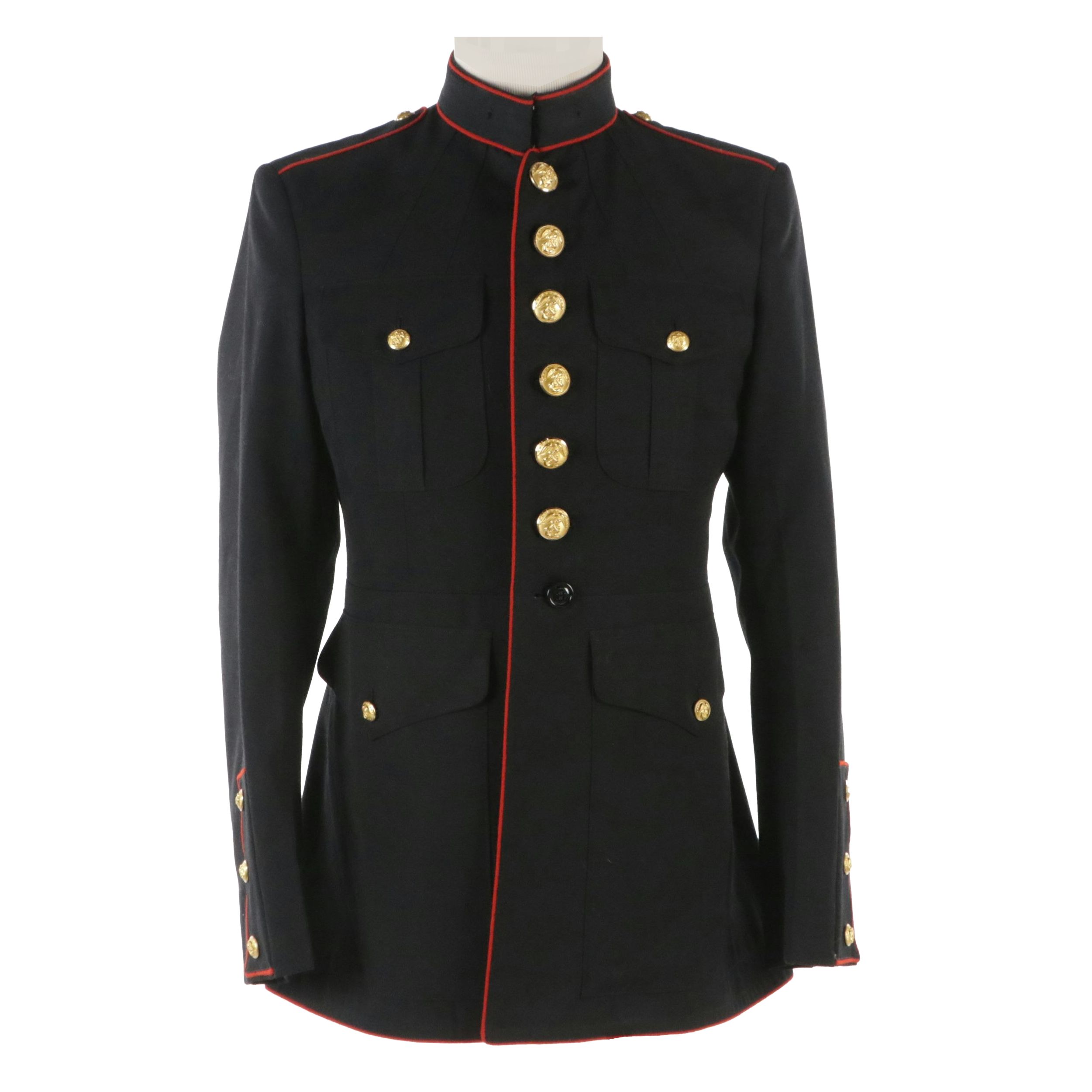 Late 20th Century USMC Dress Blue Coat